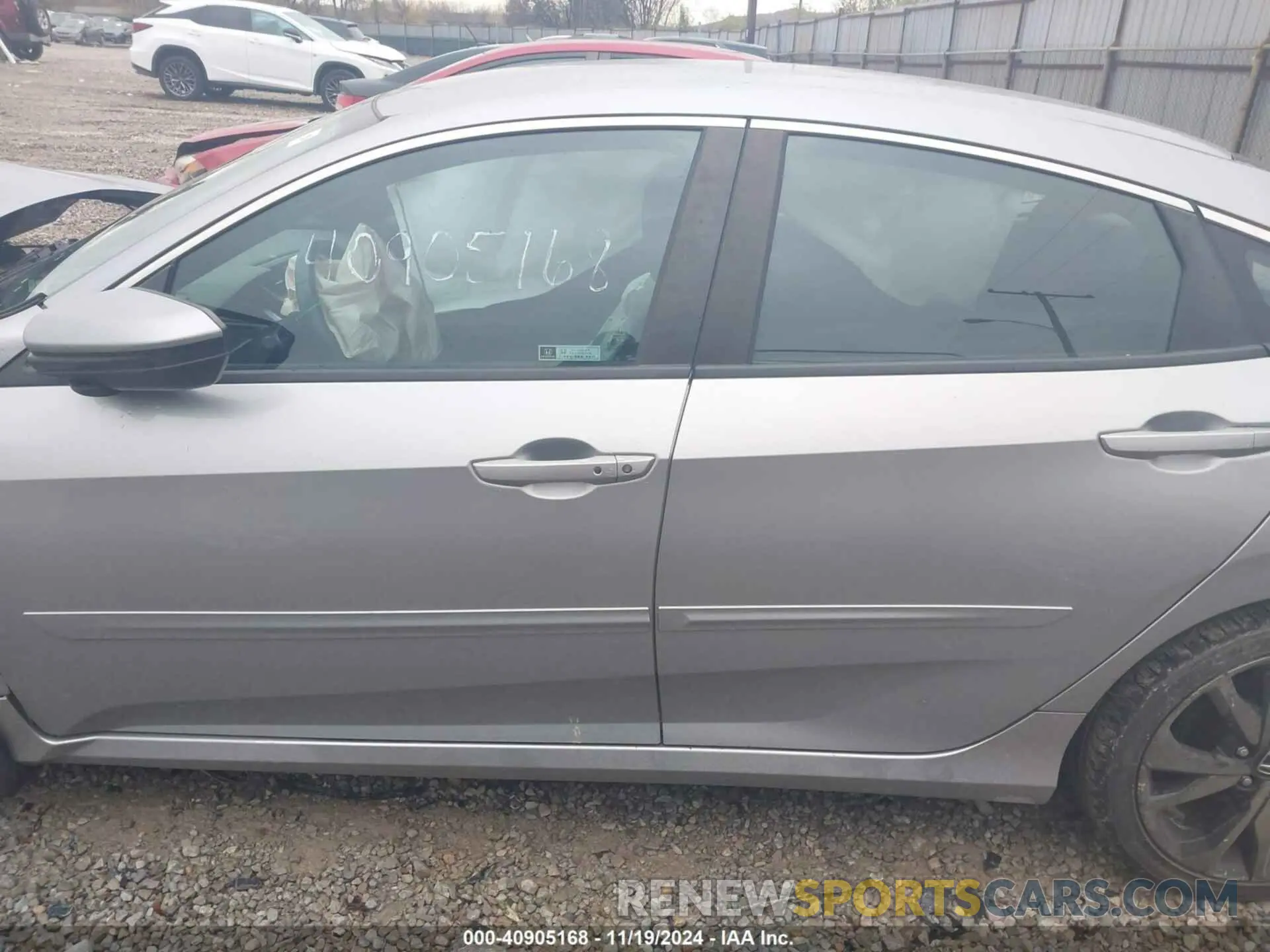 14 fotografías del automóvil dañado 2HGFC2F87KH573858 HONDA CIVIC 2019