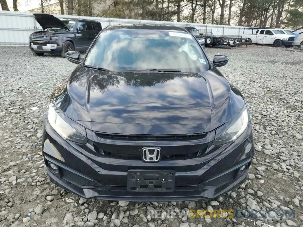 5 fotografías del automóvil dañado 2HGFC2F87KH574234 HONDA CIVIC 2019