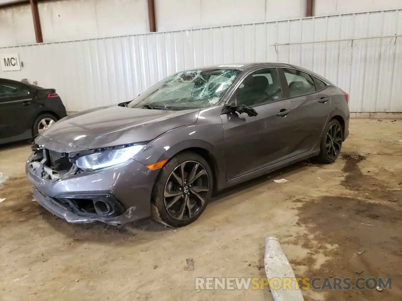 1 fotografías del automóvil dañado 2HGFC2F87KH589560 HONDA CIVIC 2019