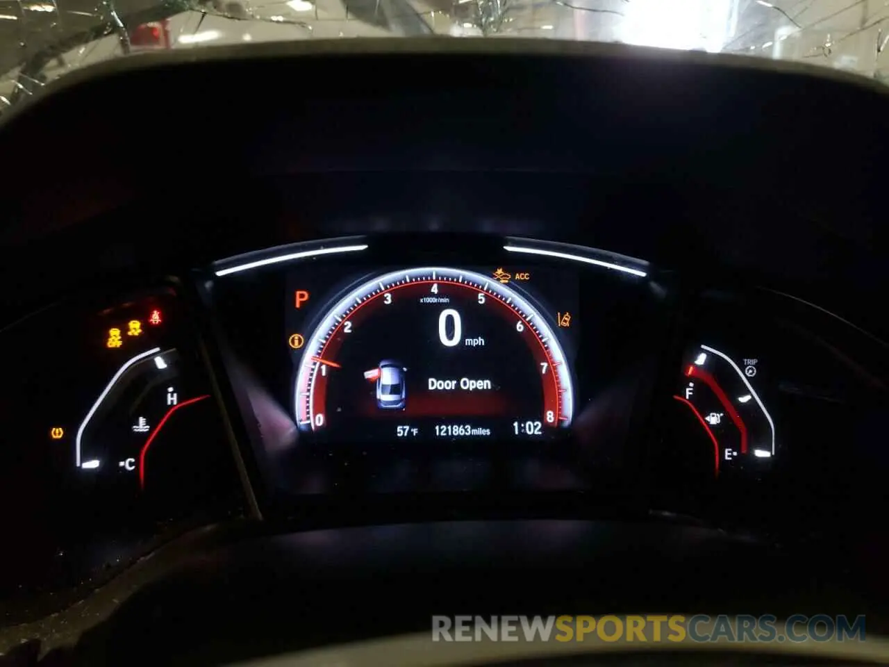 9 fotografías del automóvil dañado 2HGFC2F87KH589560 HONDA CIVIC 2019