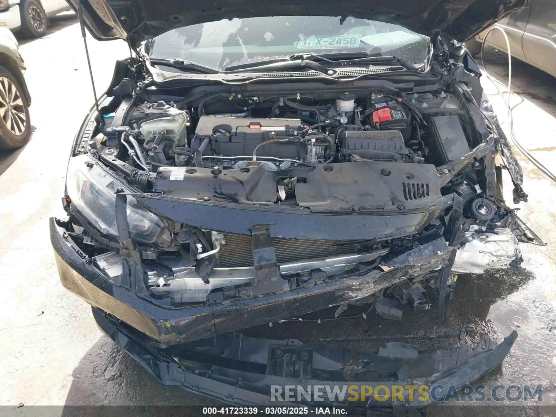 10 fotografías del automóvil dañado 2HGFC2F87KH605885 HONDA CIVIC 2019