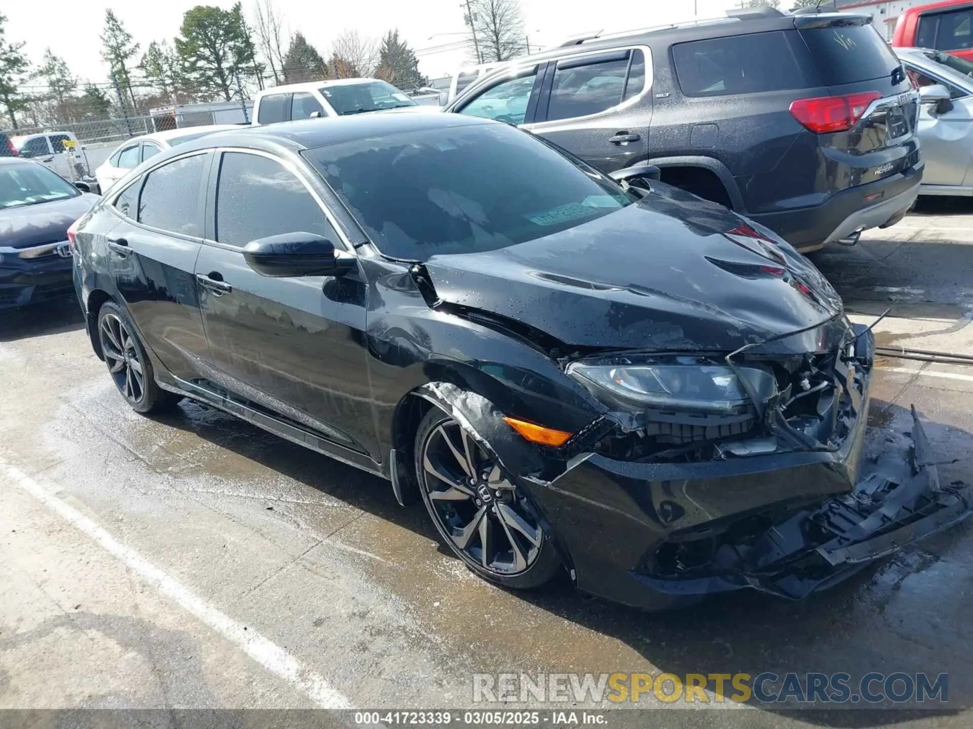 12 fotografías del automóvil dañado 2HGFC2F87KH605885 HONDA CIVIC 2019