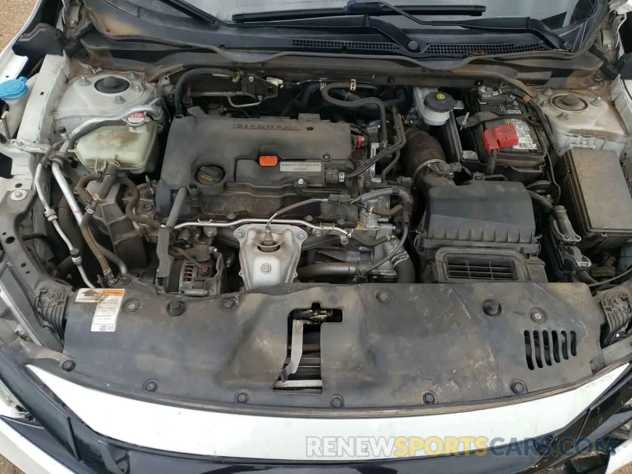 11 fotografías del automóvil dañado 2HGFC2F88KH505309 HONDA CIVIC 2019
