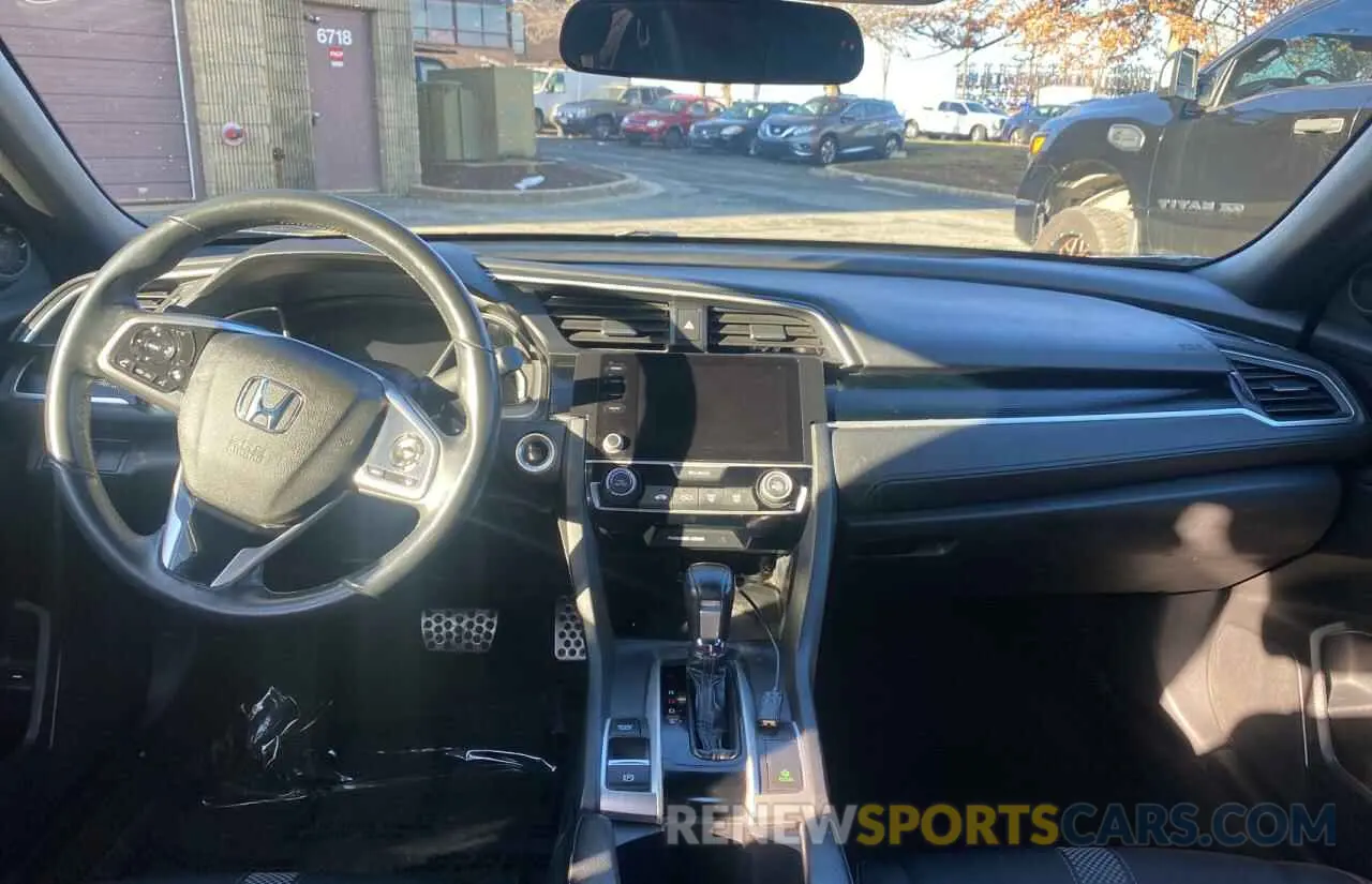 9 fotografías del automóvil dañado 2HGFC2F88KH514723 HONDA CIVIC 2019