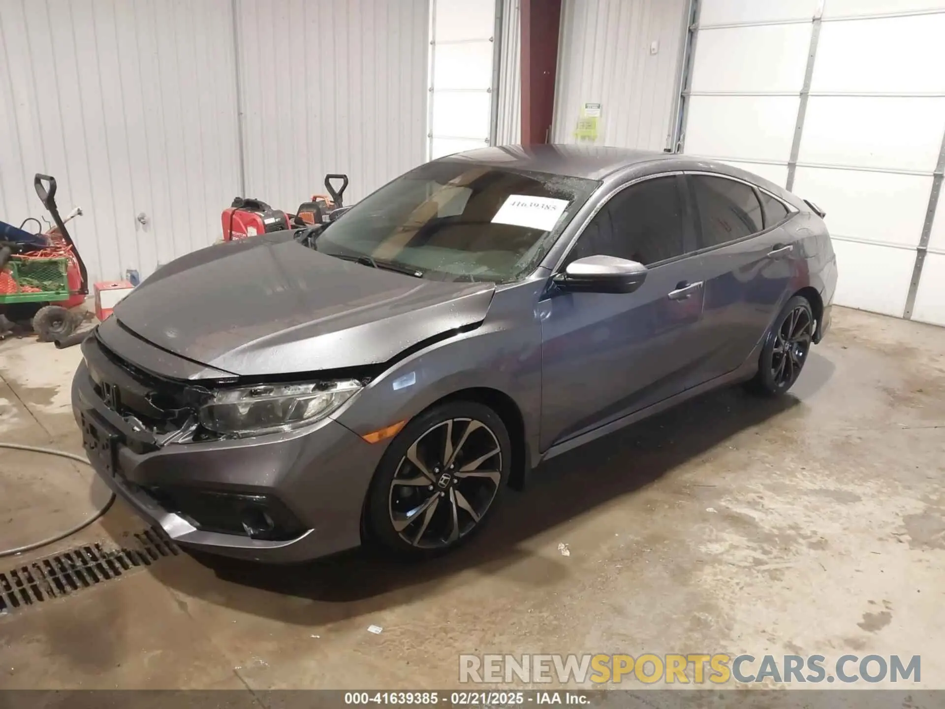 2 fotografías del automóvil dañado 2HGFC2F88KH517881 HONDA CIVIC 2019