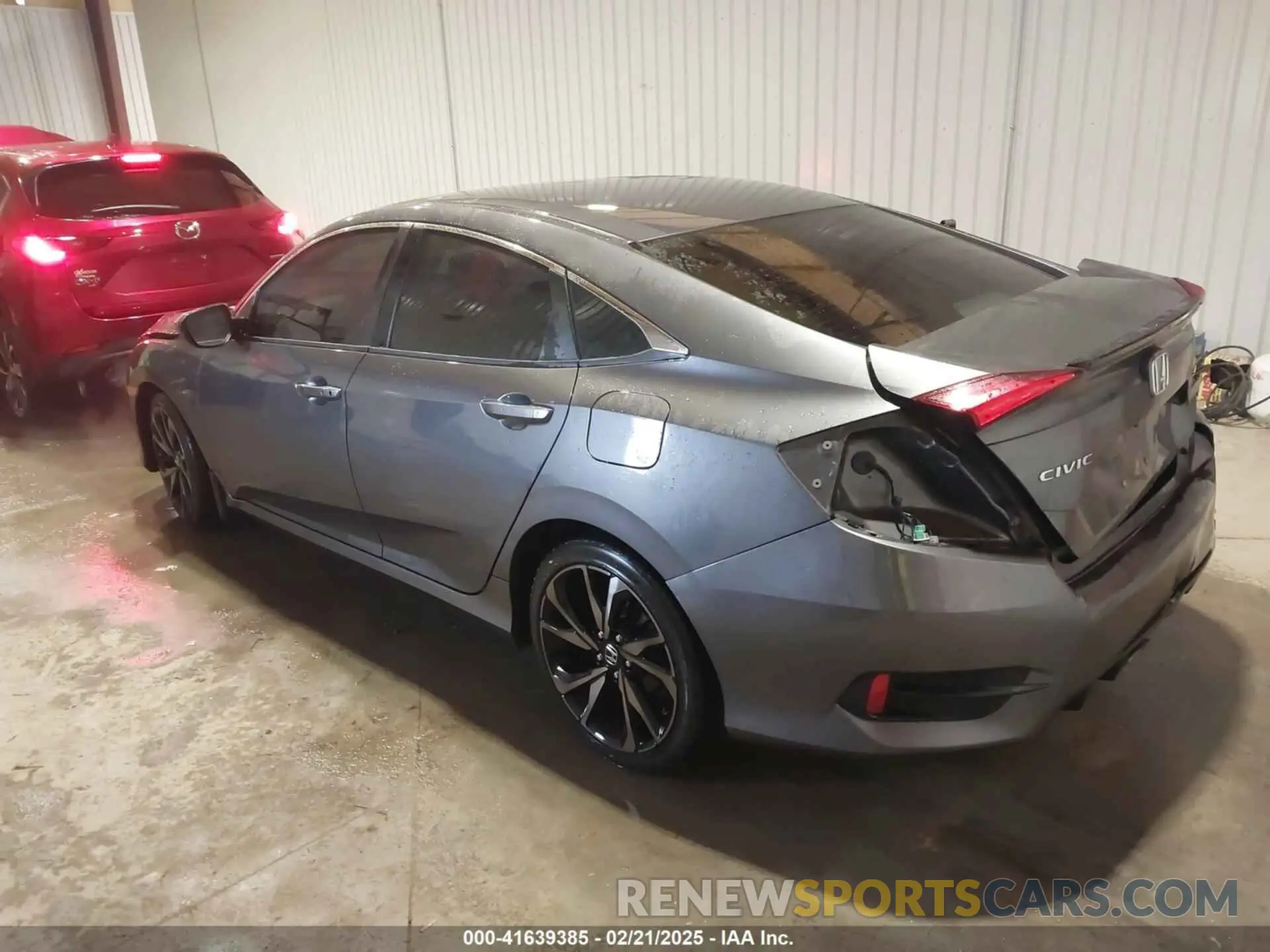 3 fotografías del automóvil dañado 2HGFC2F88KH517881 HONDA CIVIC 2019