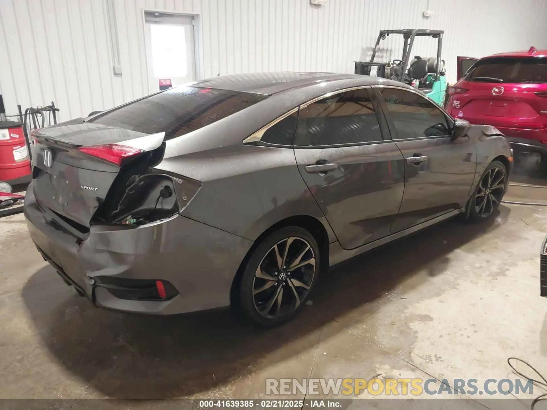 4 fotografías del automóvil dañado 2HGFC2F88KH517881 HONDA CIVIC 2019