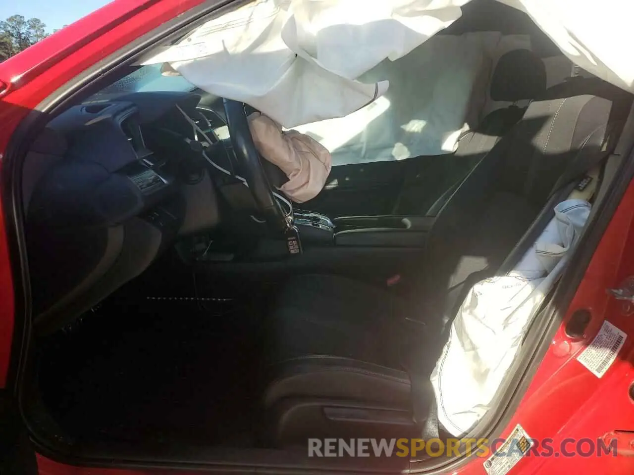 7 fotografías del automóvil dañado 2HGFC2F88KH531232 HONDA CIVIC 2019