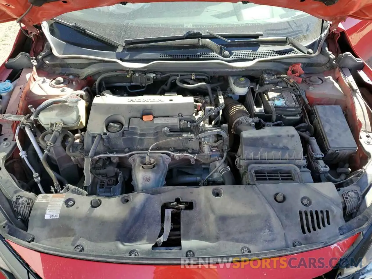 11 fotografías del automóvil dañado 2HGFC2F88KH536091 HONDA CIVIC 2019