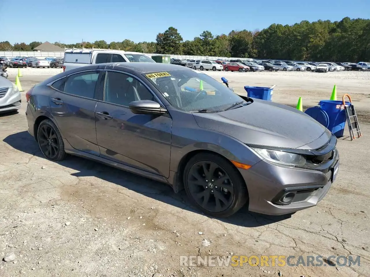 4 fotografías del automóvil dañado 2HGFC2F88KH570287 HONDA CIVIC 2019