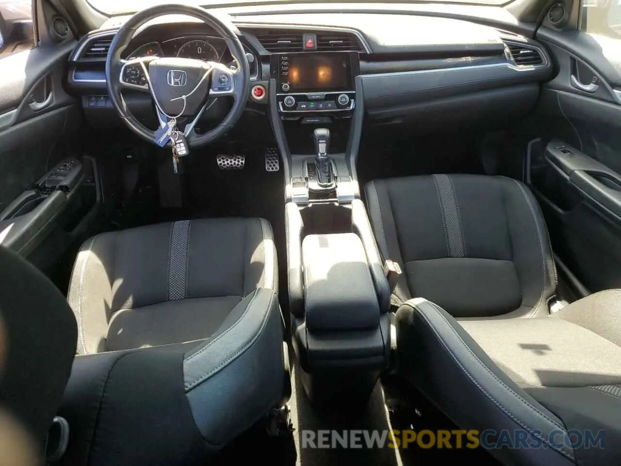8 fotografías del automóvil dañado 2HGFC2F88KH570287 HONDA CIVIC 2019