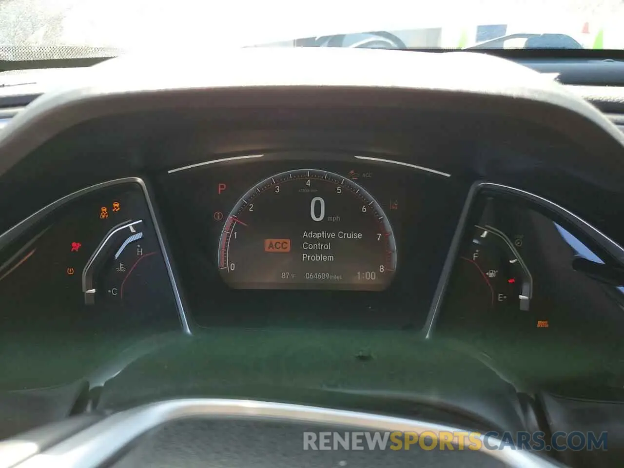 9 fotografías del automóvil dañado 2HGFC2F88KH570287 HONDA CIVIC 2019