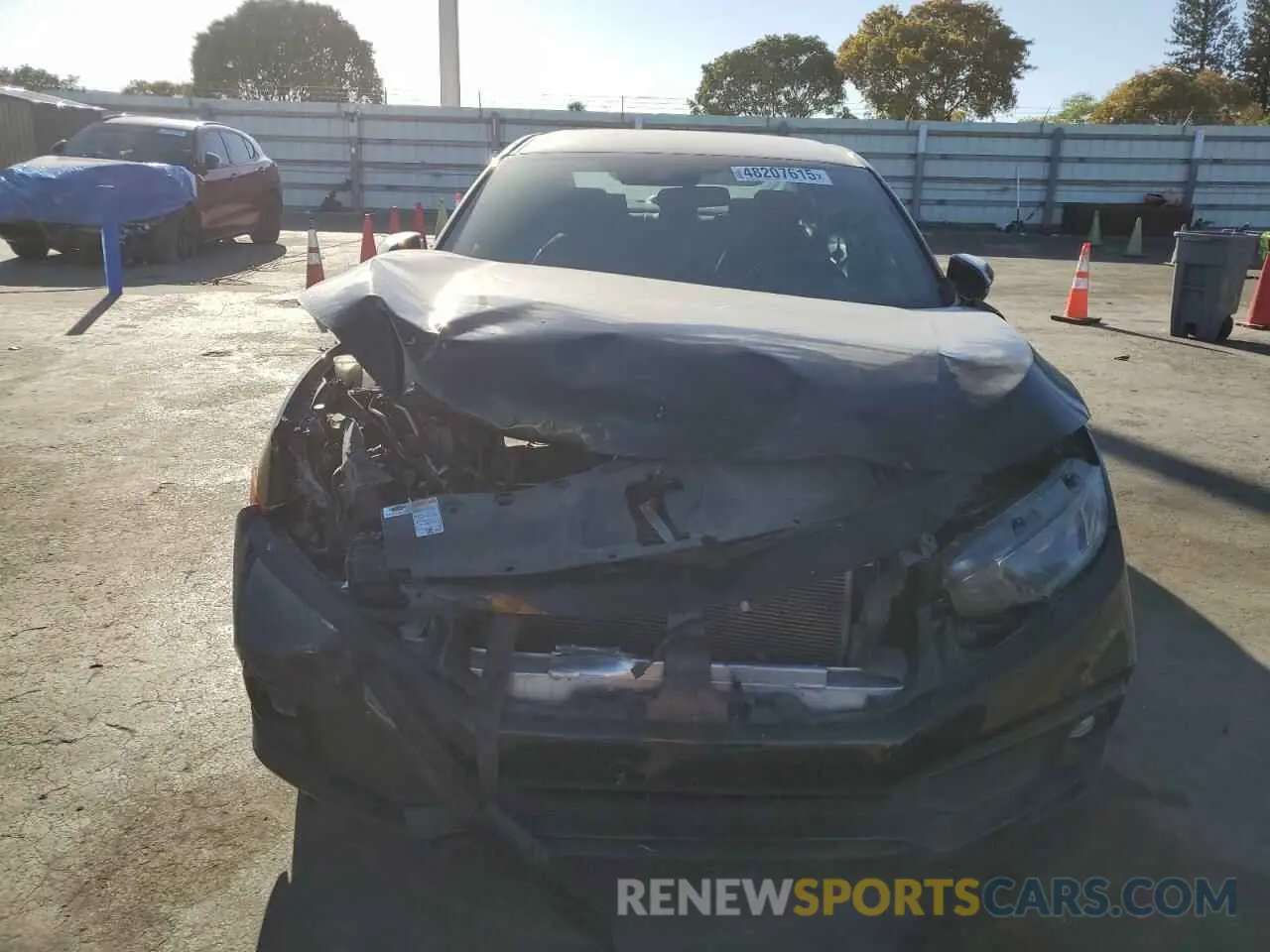 5 fotografías del automóvil dañado 2HGFC2F88KH600324 HONDA CIVIC 2019