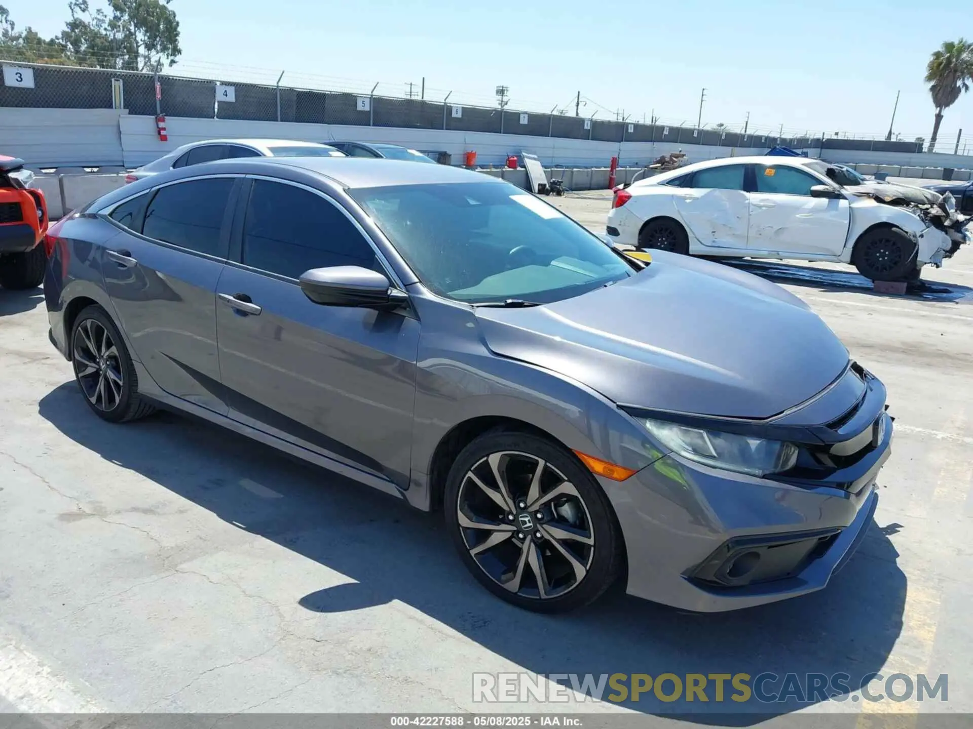 1 fotografías del automóvil dañado 2HGFC2F89KH503942 HONDA CIVIC 2019