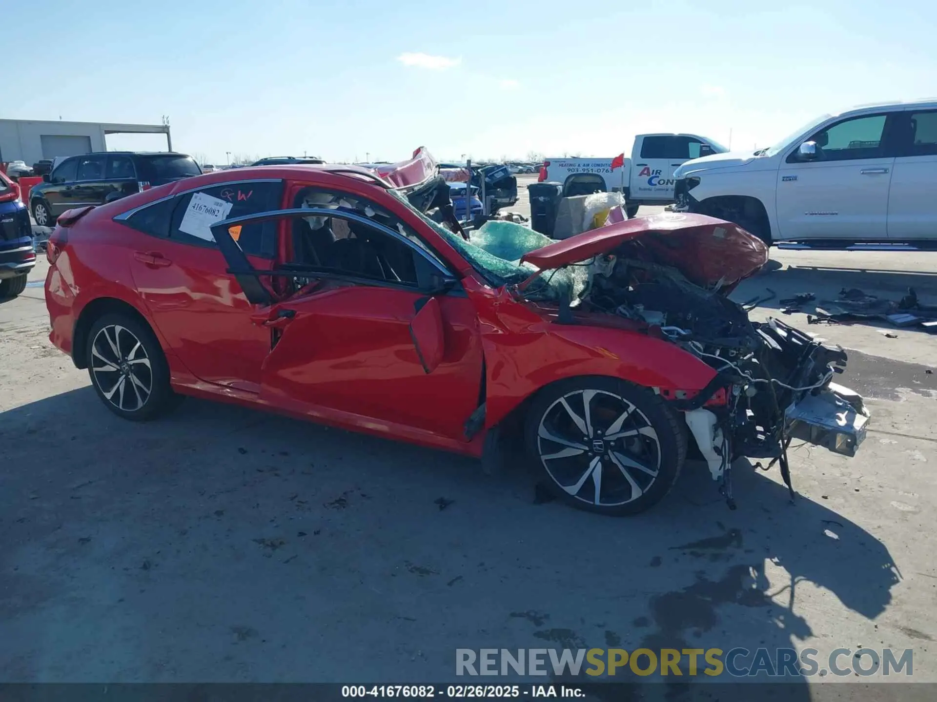 18 fotografías del automóvil dañado 2HGFC2F89KH556513 HONDA CIVIC 2019