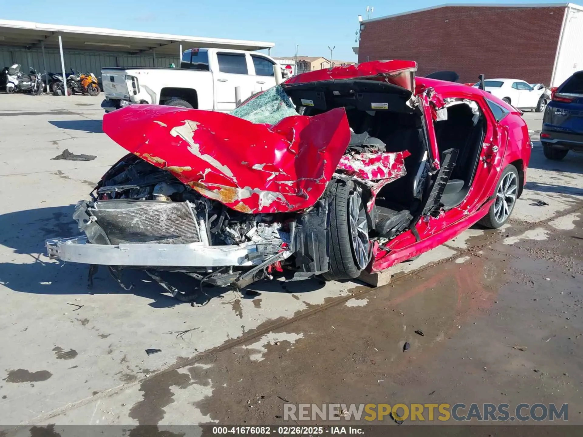 2 fotografías del automóvil dañado 2HGFC2F89KH556513 HONDA CIVIC 2019
