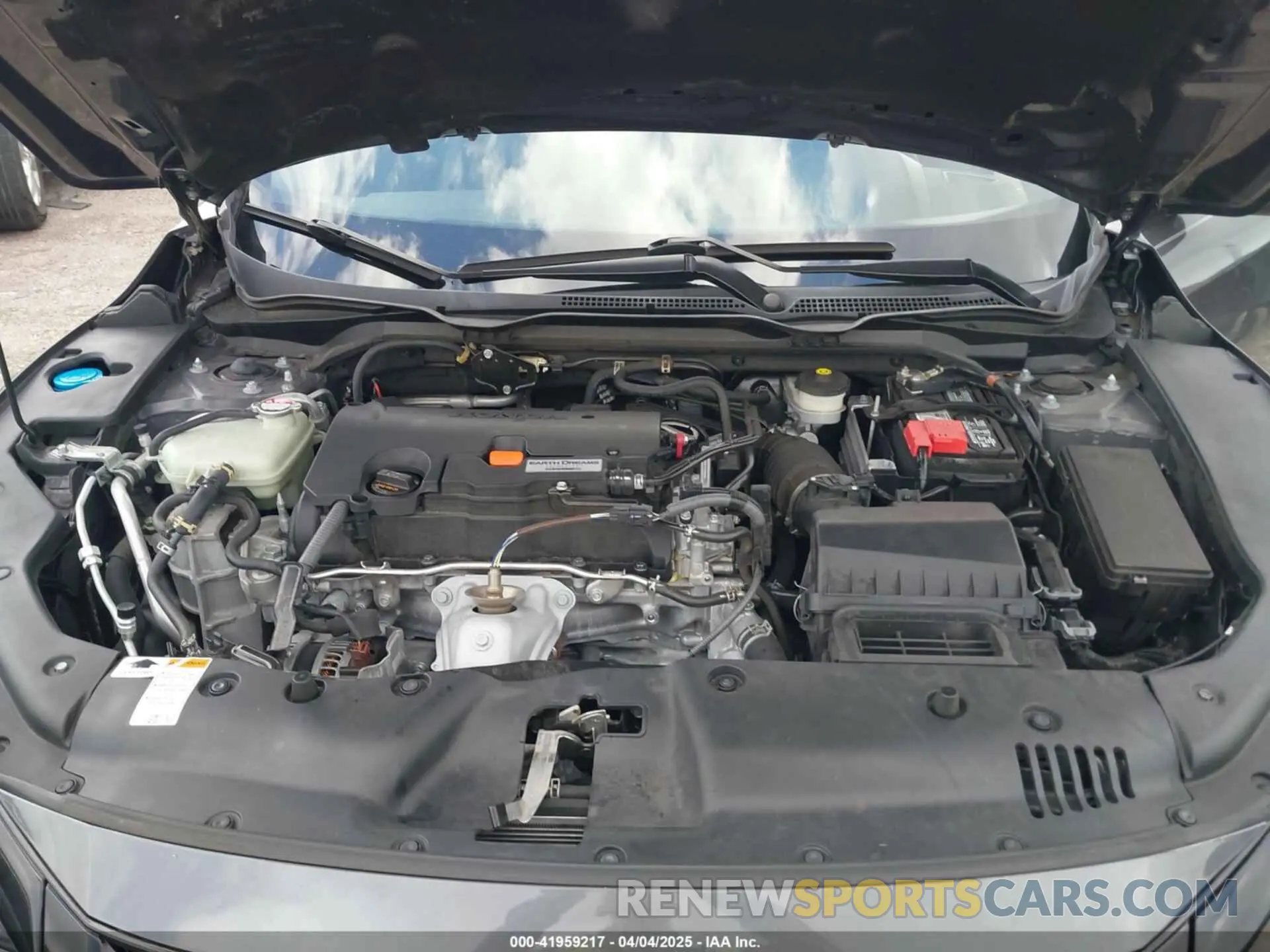 10 fotografías del automóvil dañado 2HGFC2F89KH563333 HONDA CIVIC 2019