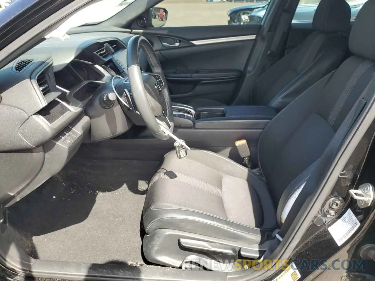 7 fotografías del automóvil dañado 2HGFC2F8XKH543687 HONDA CIVIC 2019