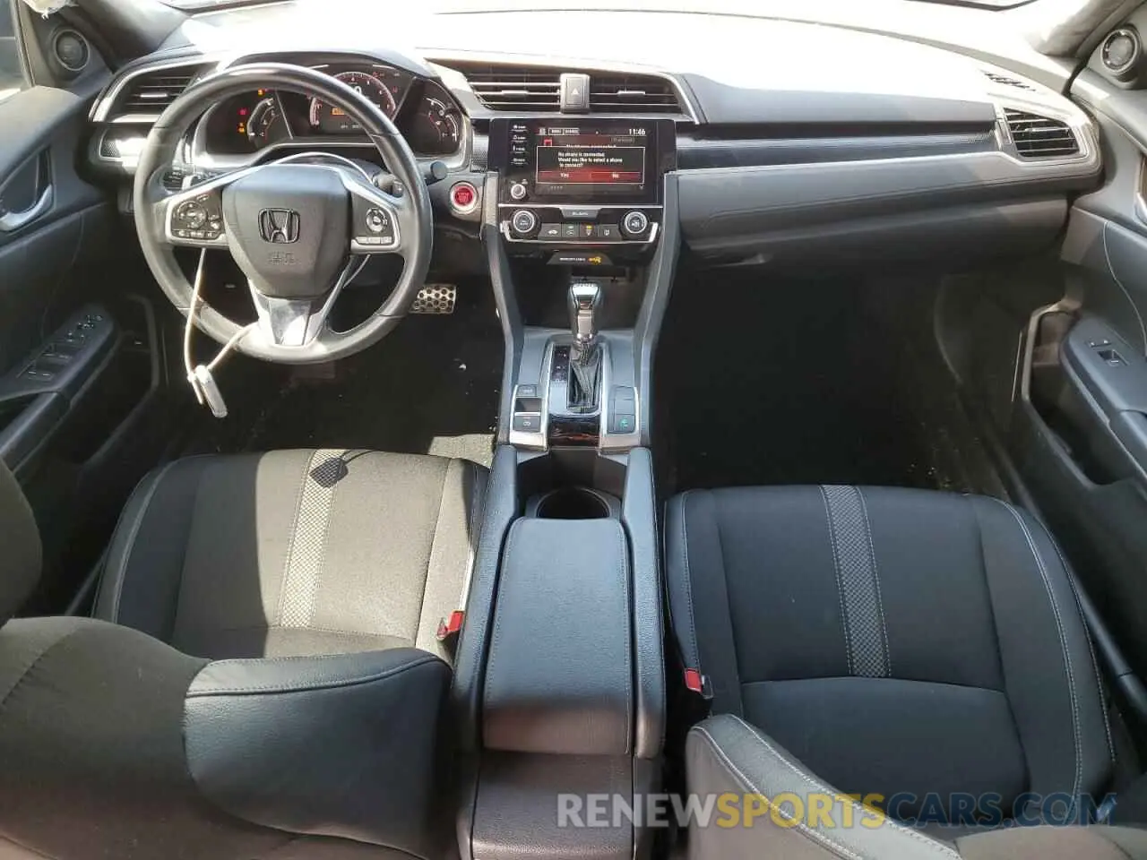8 fotografías del automóvil dañado 2HGFC2F8XKH543687 HONDA CIVIC 2019