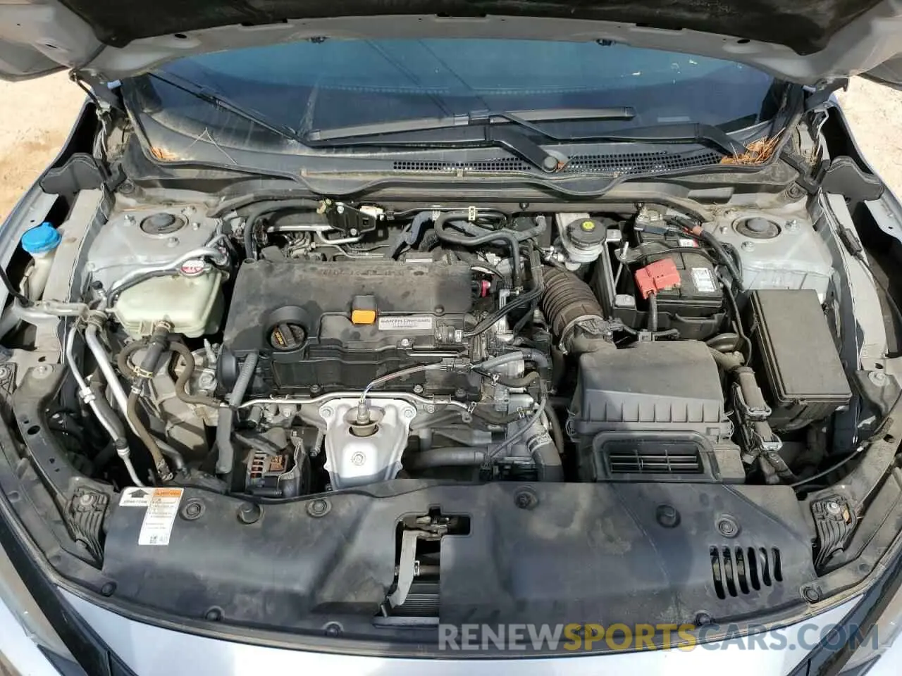 11 fotografías del automóvil dañado 2HGFC2F8XKH564149 HONDA CIVIC 2019