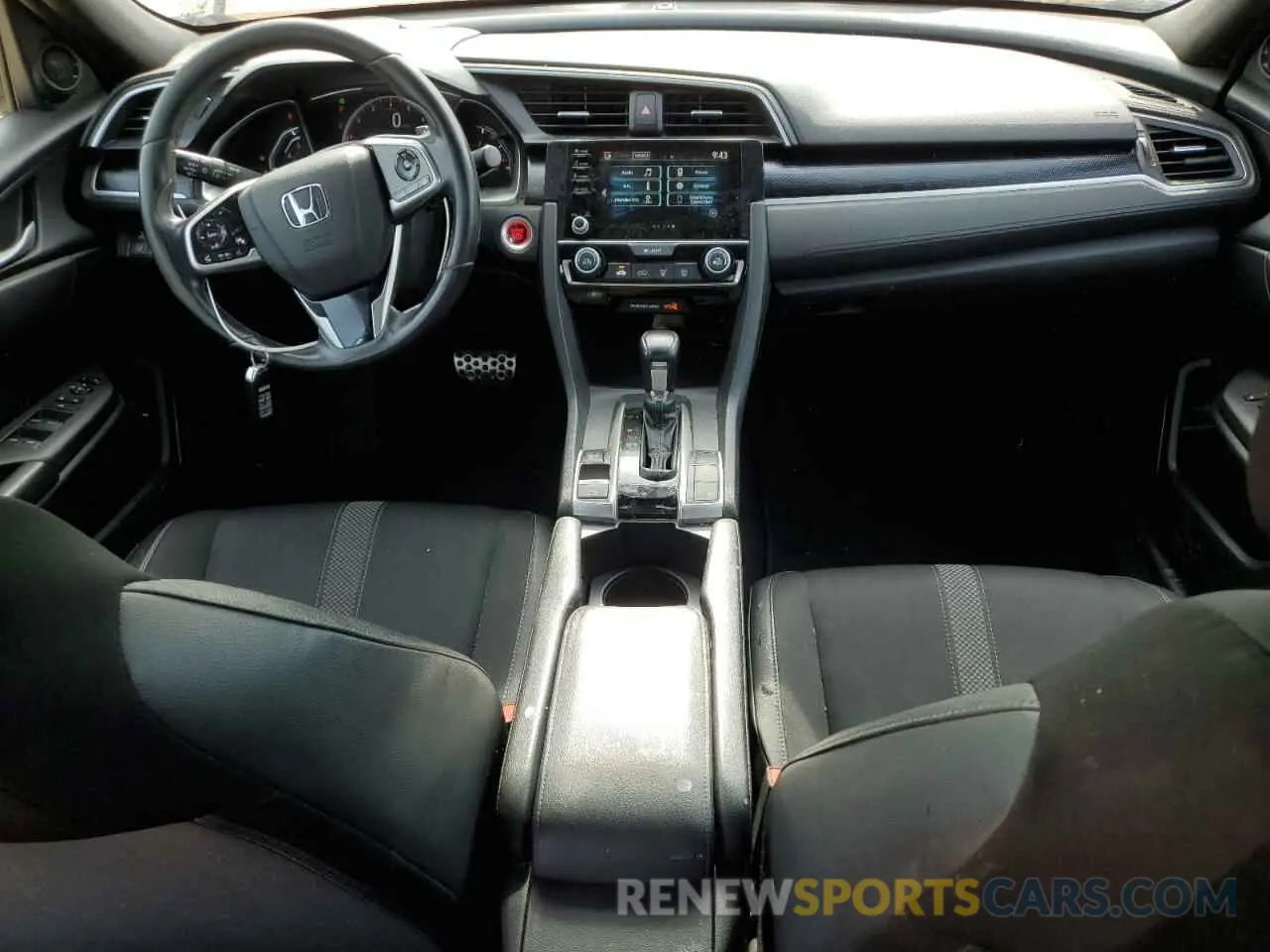 8 fotografías del automóvil dañado 2HGFC2F8XKH564149 HONDA CIVIC 2019