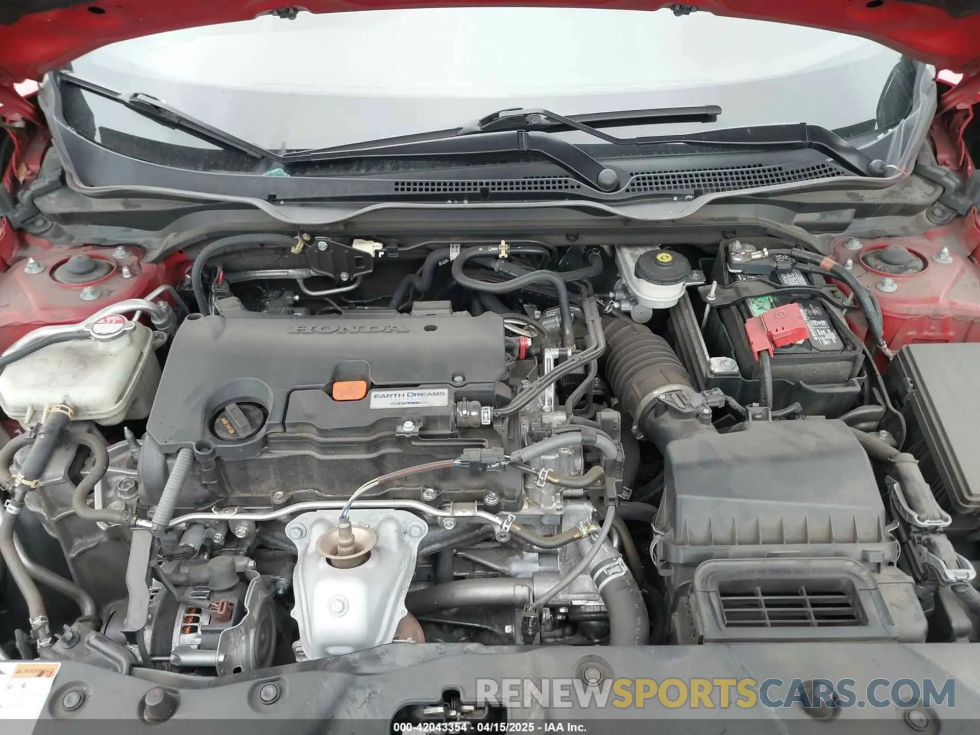 10 fotografías del automóvil dañado 2HGFC2F8XKH585650 HONDA CIVIC 2019