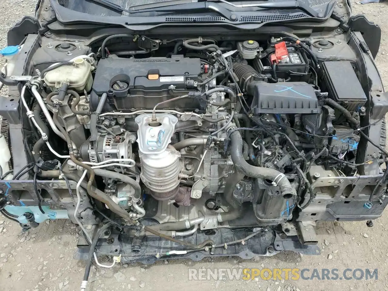 11 fotografías del automóvil dañado 2HGFC2F8XKH589083 HONDA CIVIC 2019