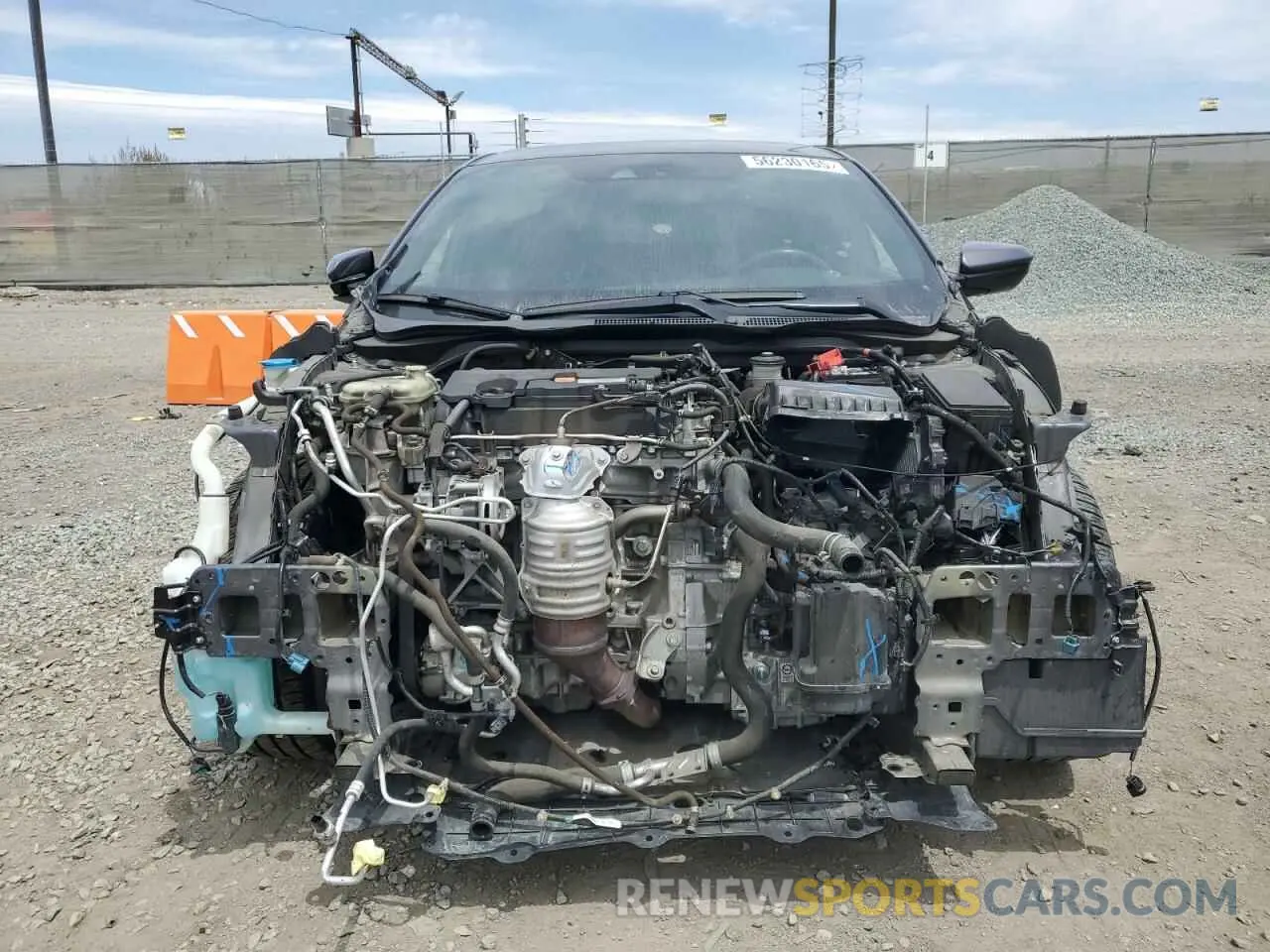 5 fotografías del automóvil dañado 2HGFC2F8XKH589083 HONDA CIVIC 2019