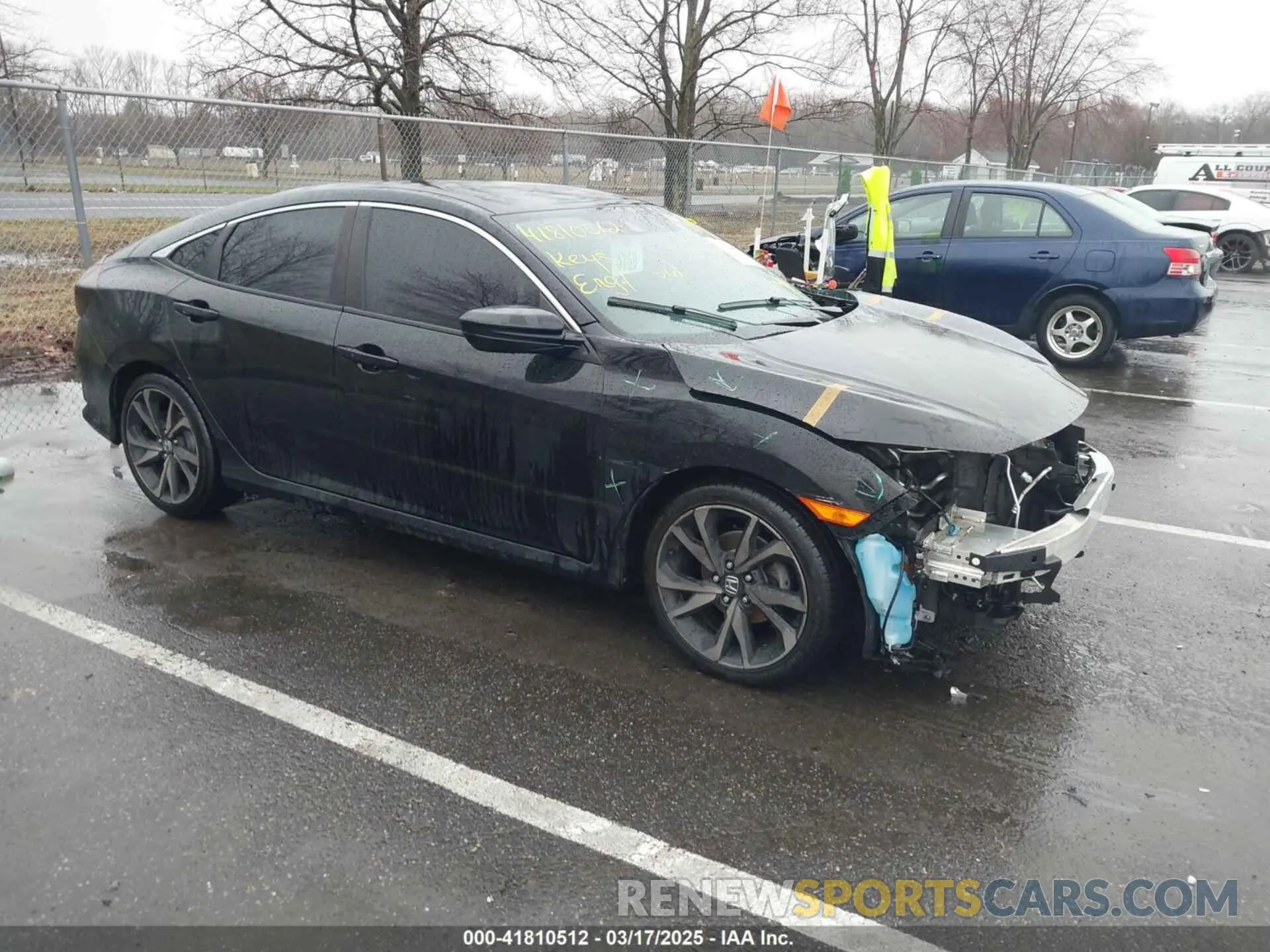 1 fotografías del automóvil dañado 2HGFC2F8XKH590993 HONDA CIVIC 2019