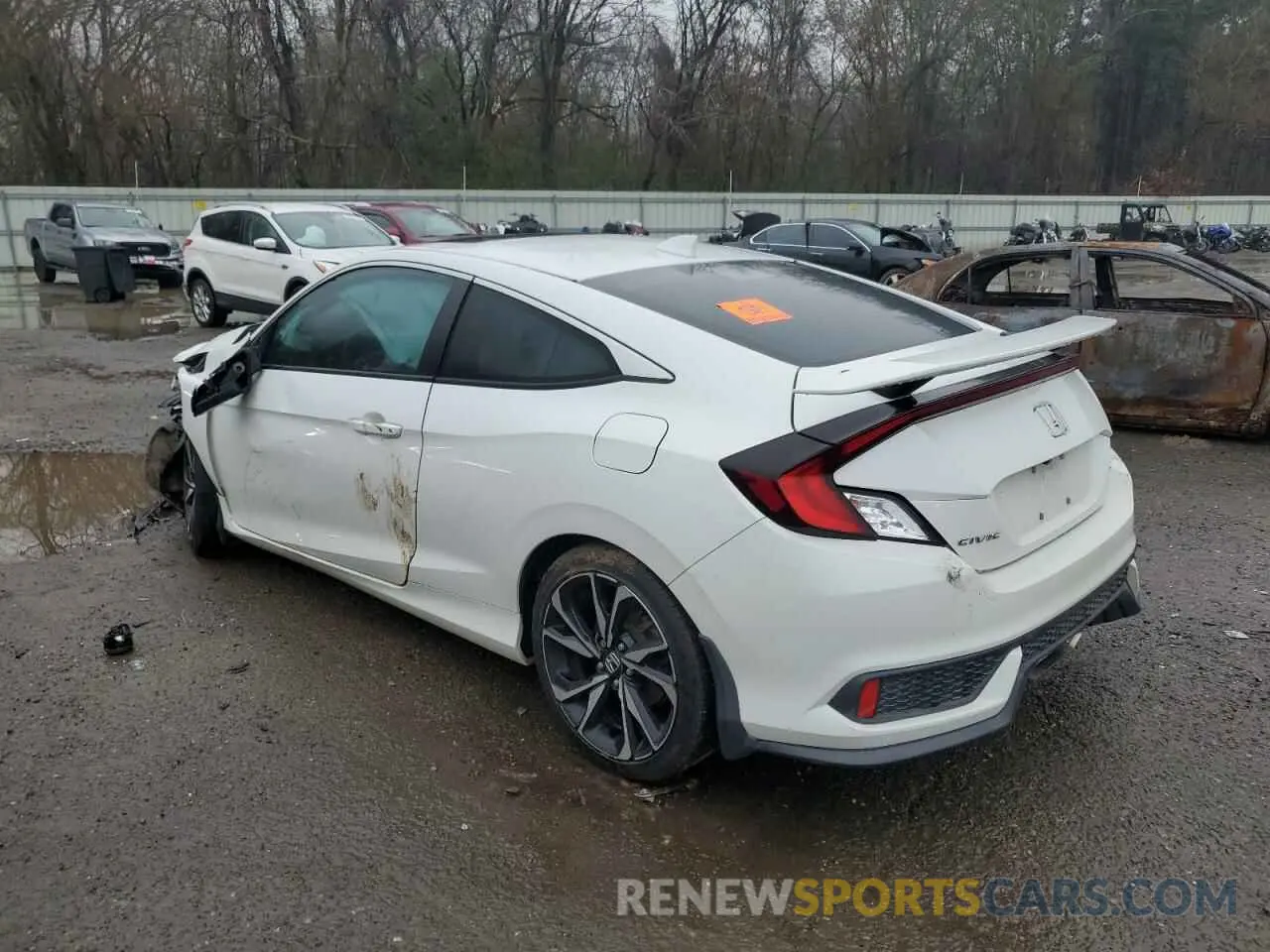 2 fotografías del automóvil dañado 2HGFC3A51KH750102 HONDA CIVIC 2019