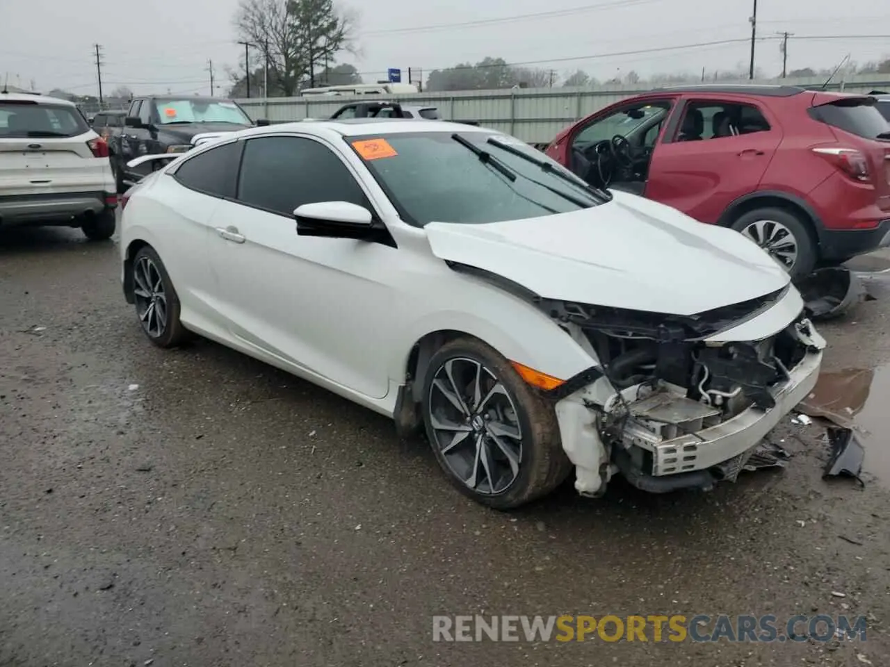 4 fotografías del automóvil dañado 2HGFC3A51KH750102 HONDA CIVIC 2019