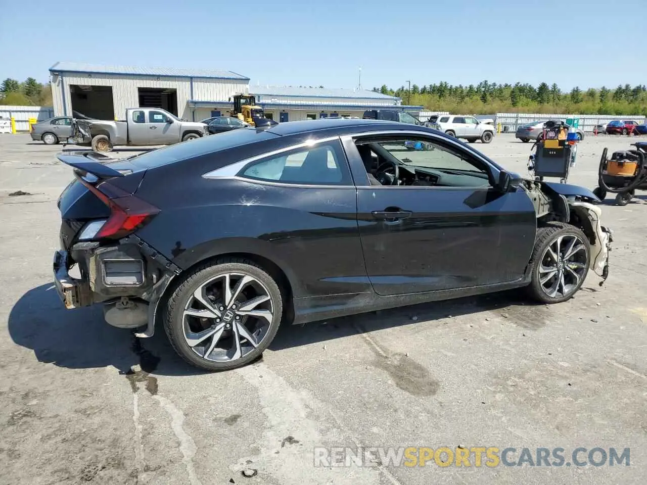 3 fotografías del automóvil dañado 2HGFC3A53KH755382 HONDA CIVIC 2019