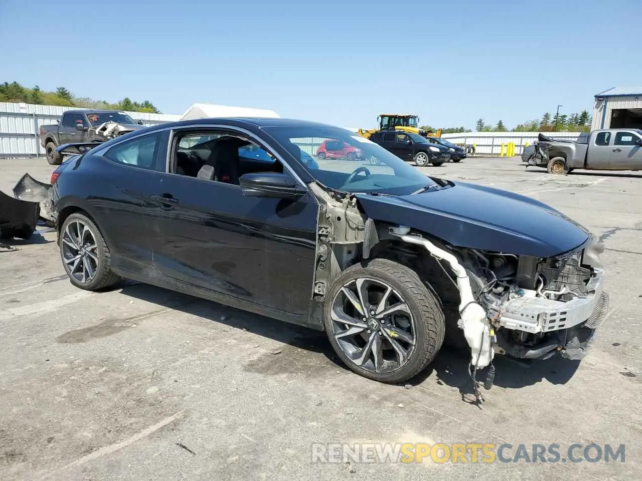 4 fotografías del automóvil dañado 2HGFC3A53KH755382 HONDA CIVIC 2019