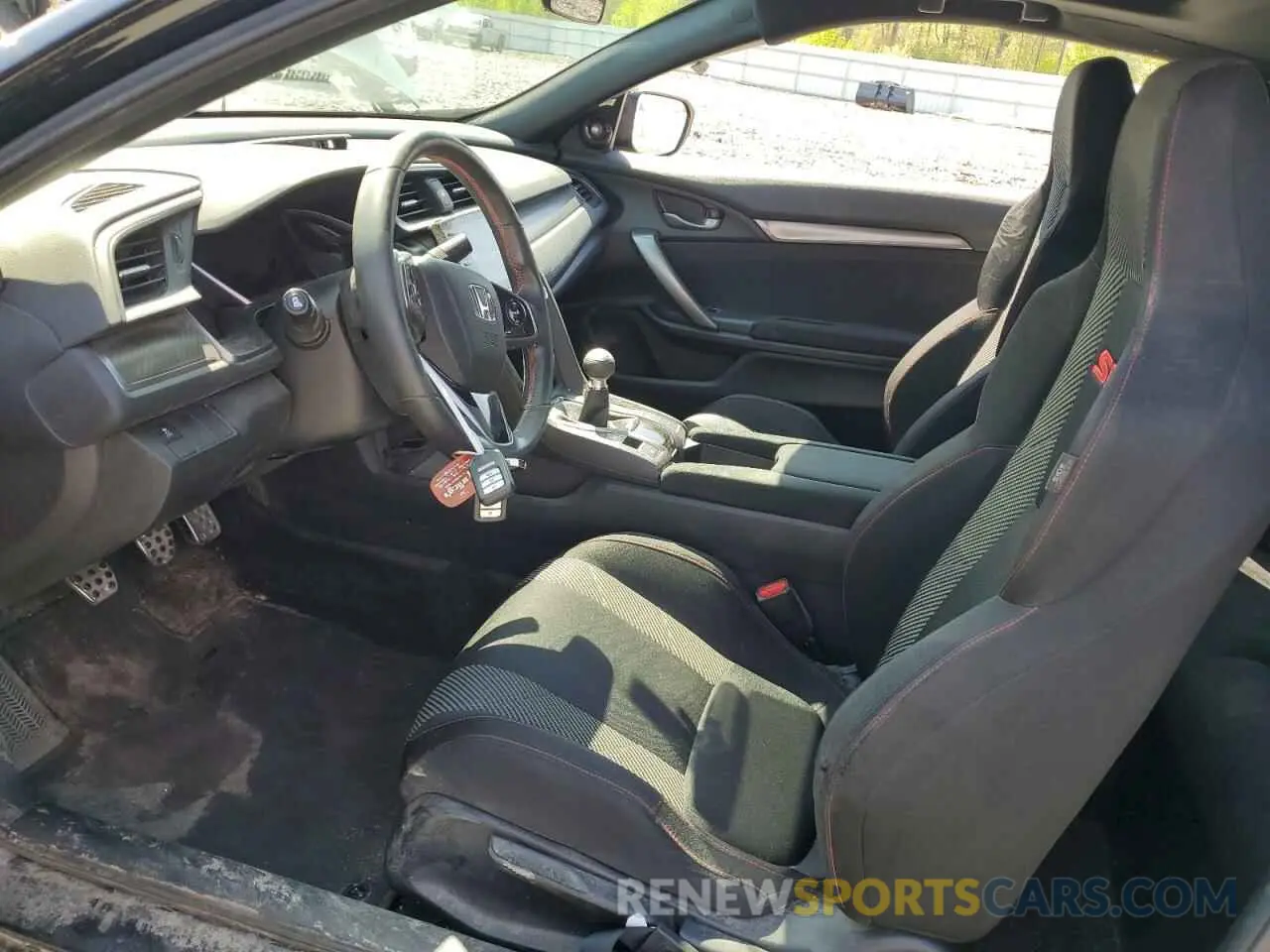 7 fotografías del automóvil dañado 2HGFC3A53KH755382 HONDA CIVIC 2019