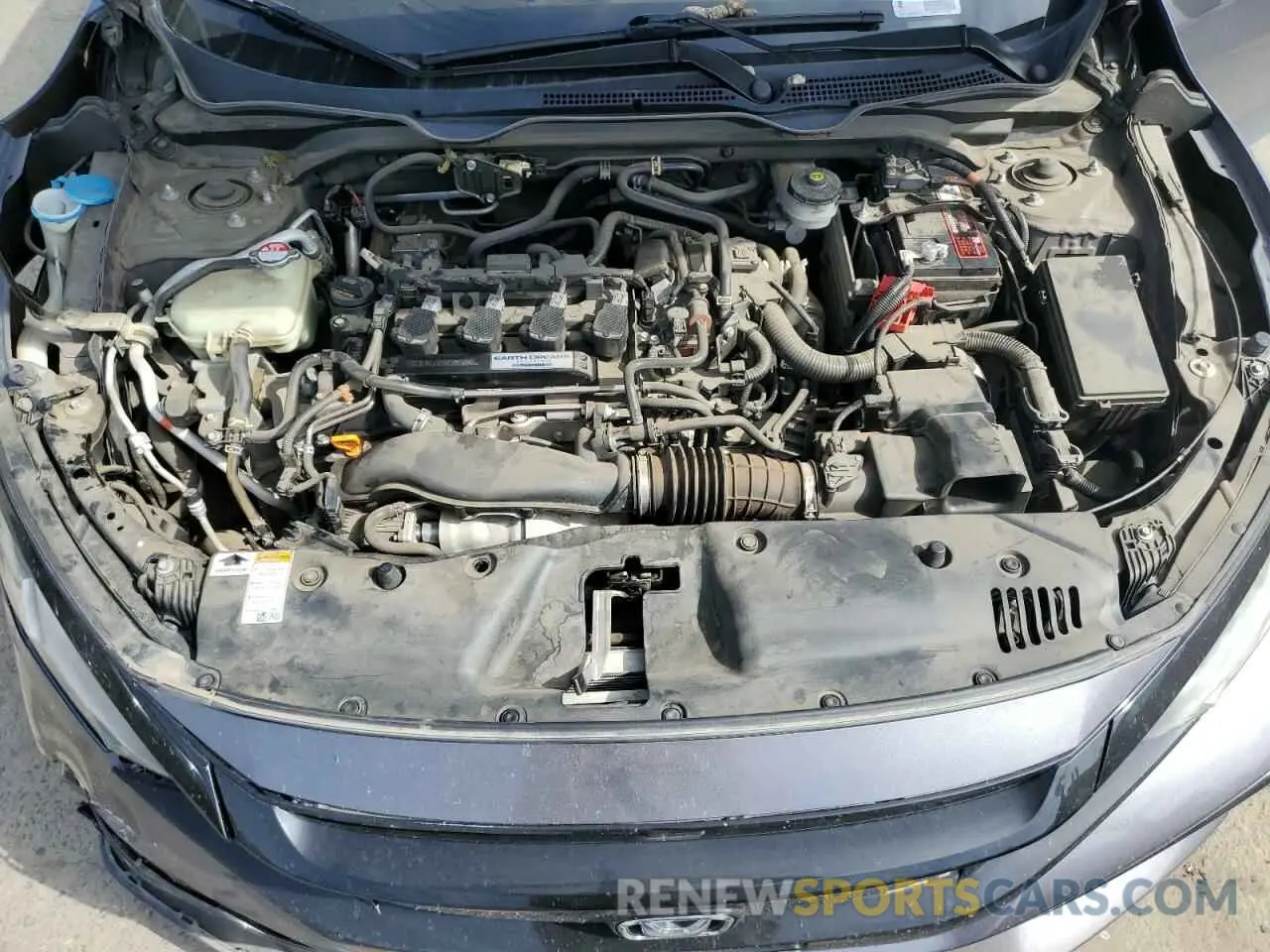 11 fotografías del automóvil dañado 2HGFC3A55KH752788 HONDA CIVIC 2019