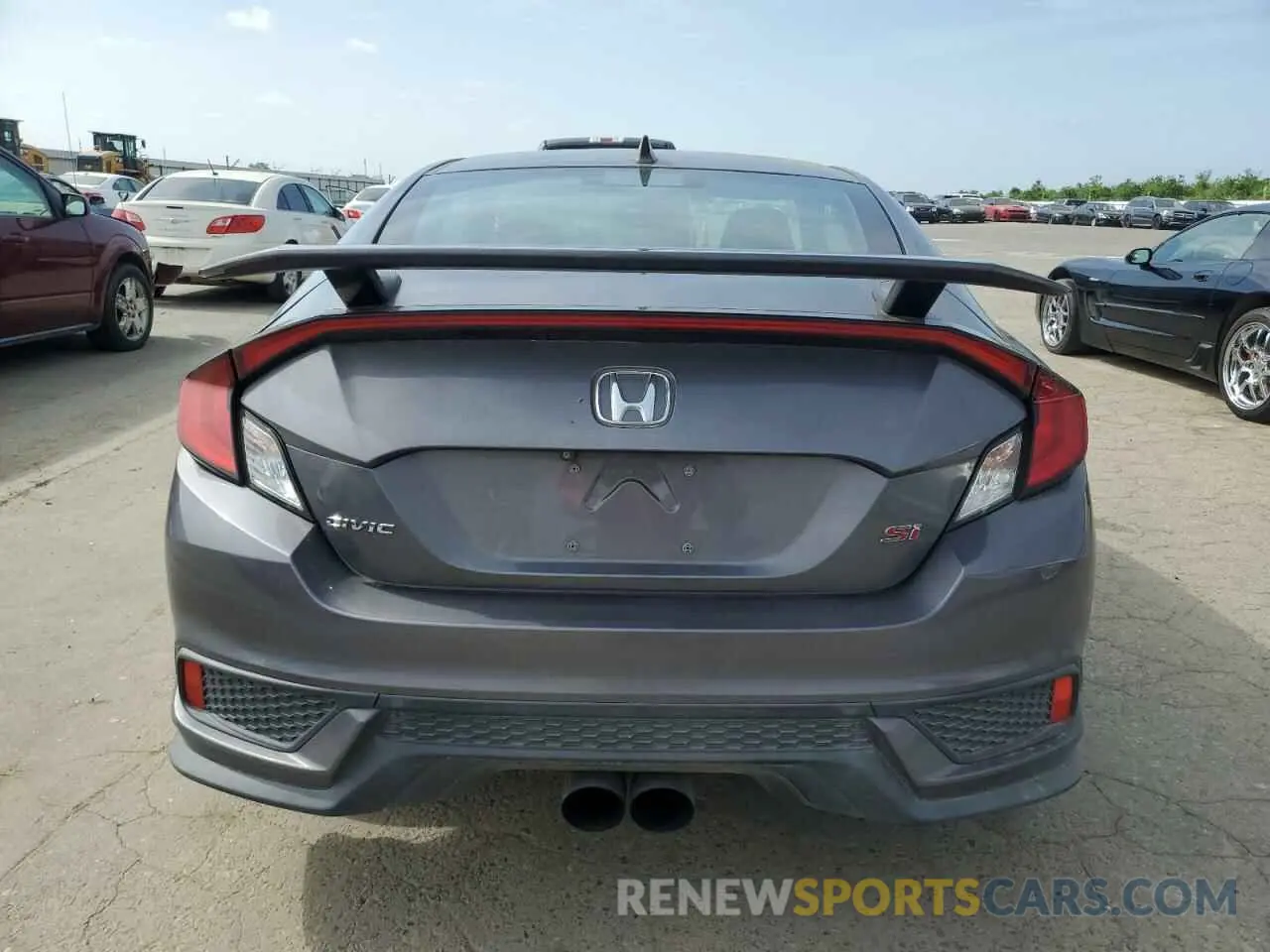 6 fotografías del automóvil dañado 2HGFC3A55KH752788 HONDA CIVIC 2019