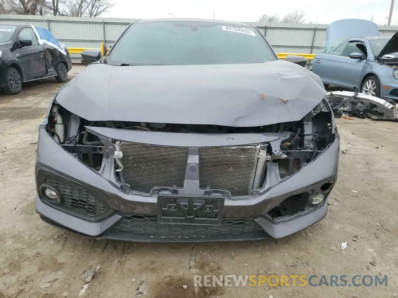 5 fotografías del automóvil dañado 2HGFC3A57KH754154 HONDA CIVIC 2019