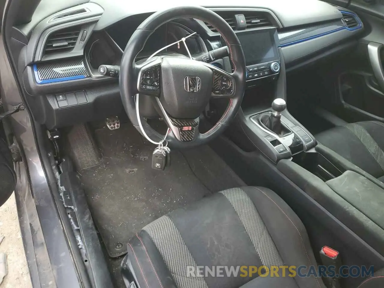 8 fotografías del automóvil dañado 2HGFC3A57KH754154 HONDA CIVIC 2019