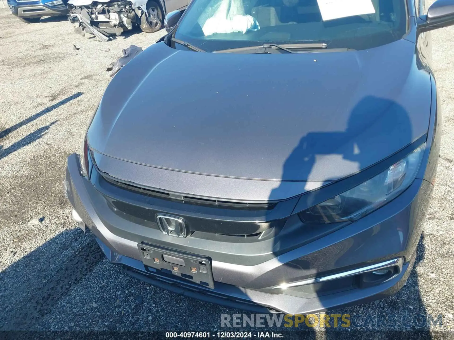 12 fotografías del automóvil dañado 2HGFC3B32KH354662 HONDA CIVIC 2019