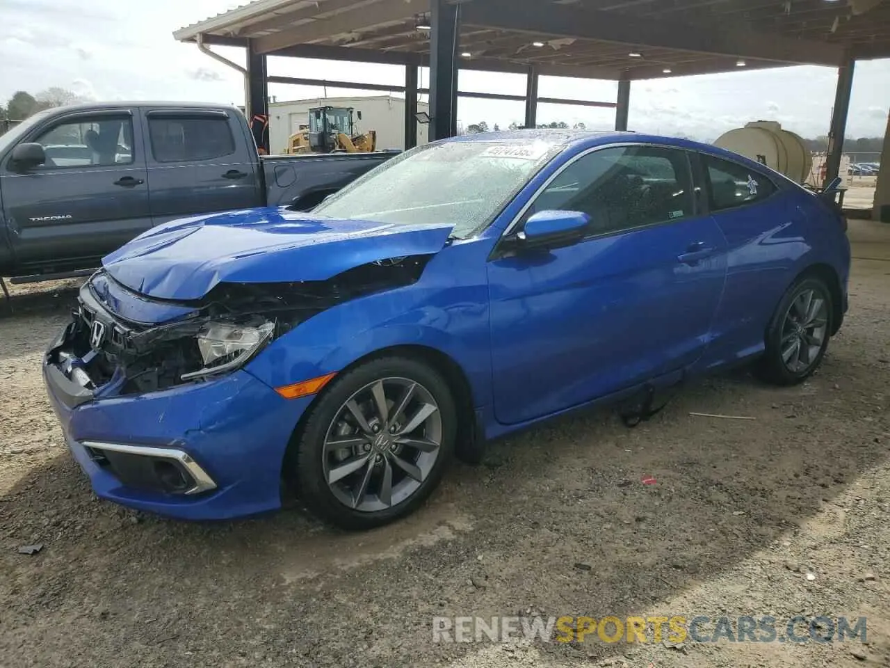 1 fotografías del automóvil dañado 2HGFC3B35KH357510 HONDA CIVIC 2019