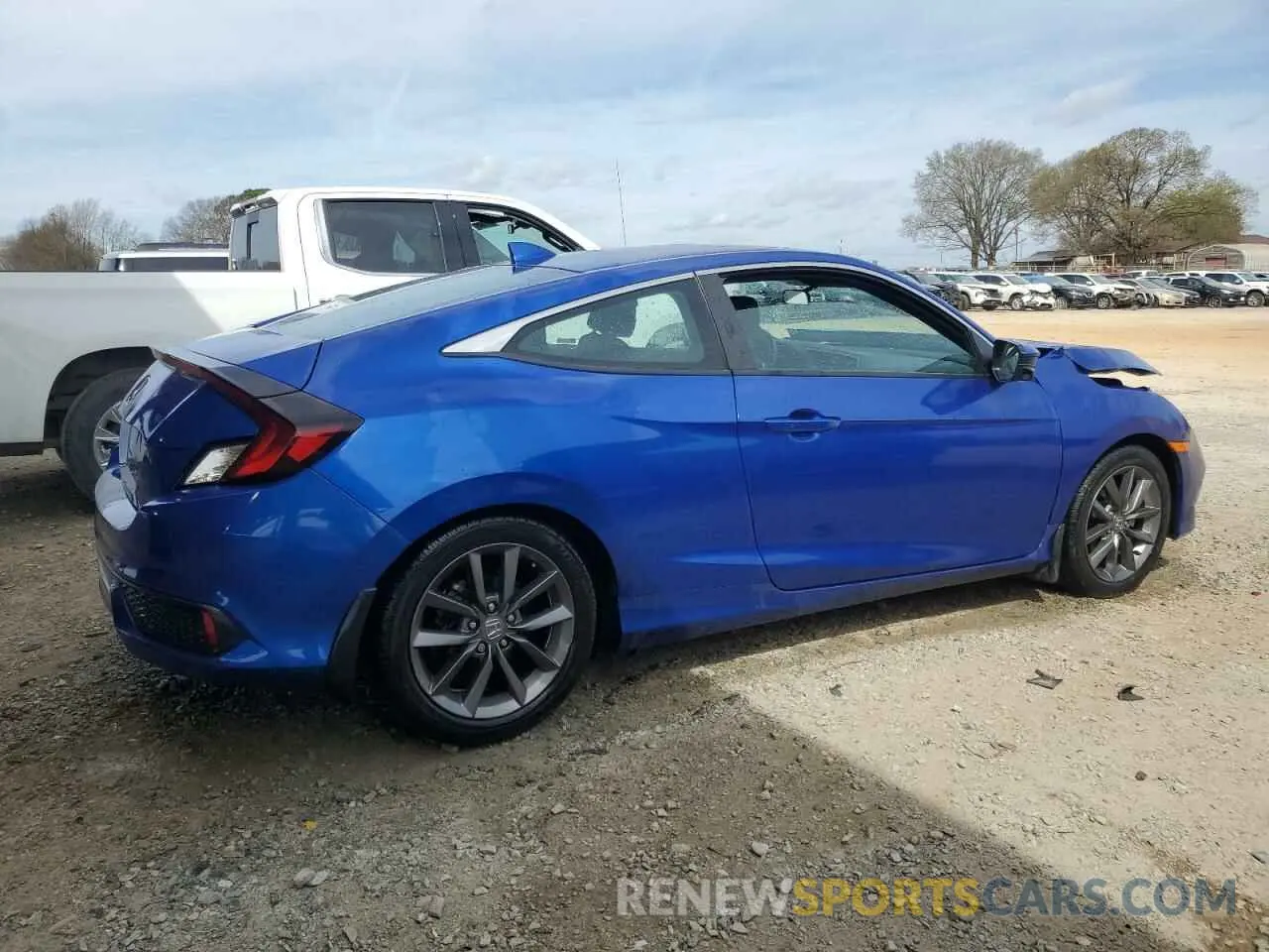 3 fotografías del automóvil dañado 2HGFC3B35KH357510 HONDA CIVIC 2019