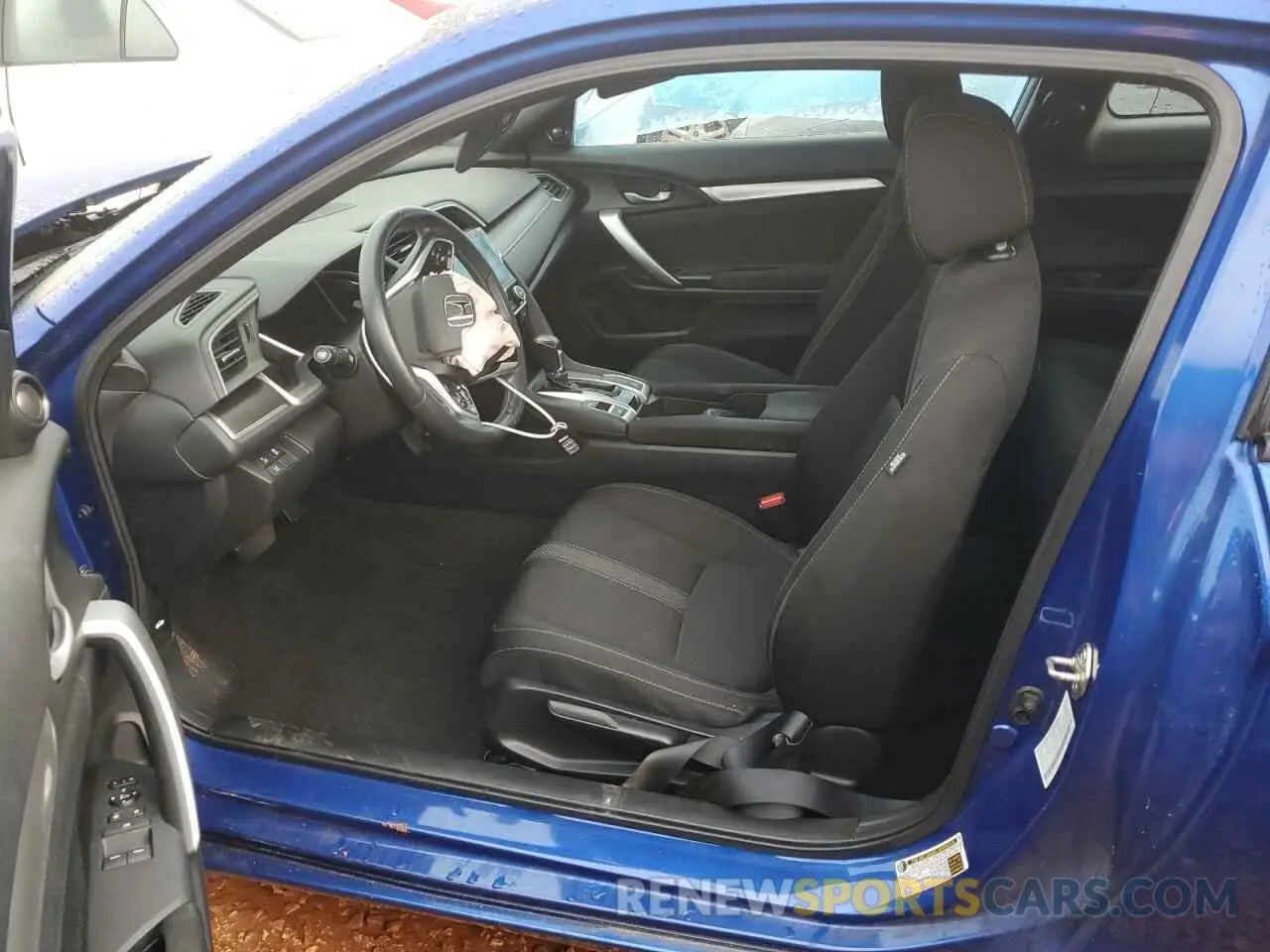 7 fotografías del automóvil dañado 2HGFC3B35KH357510 HONDA CIVIC 2019