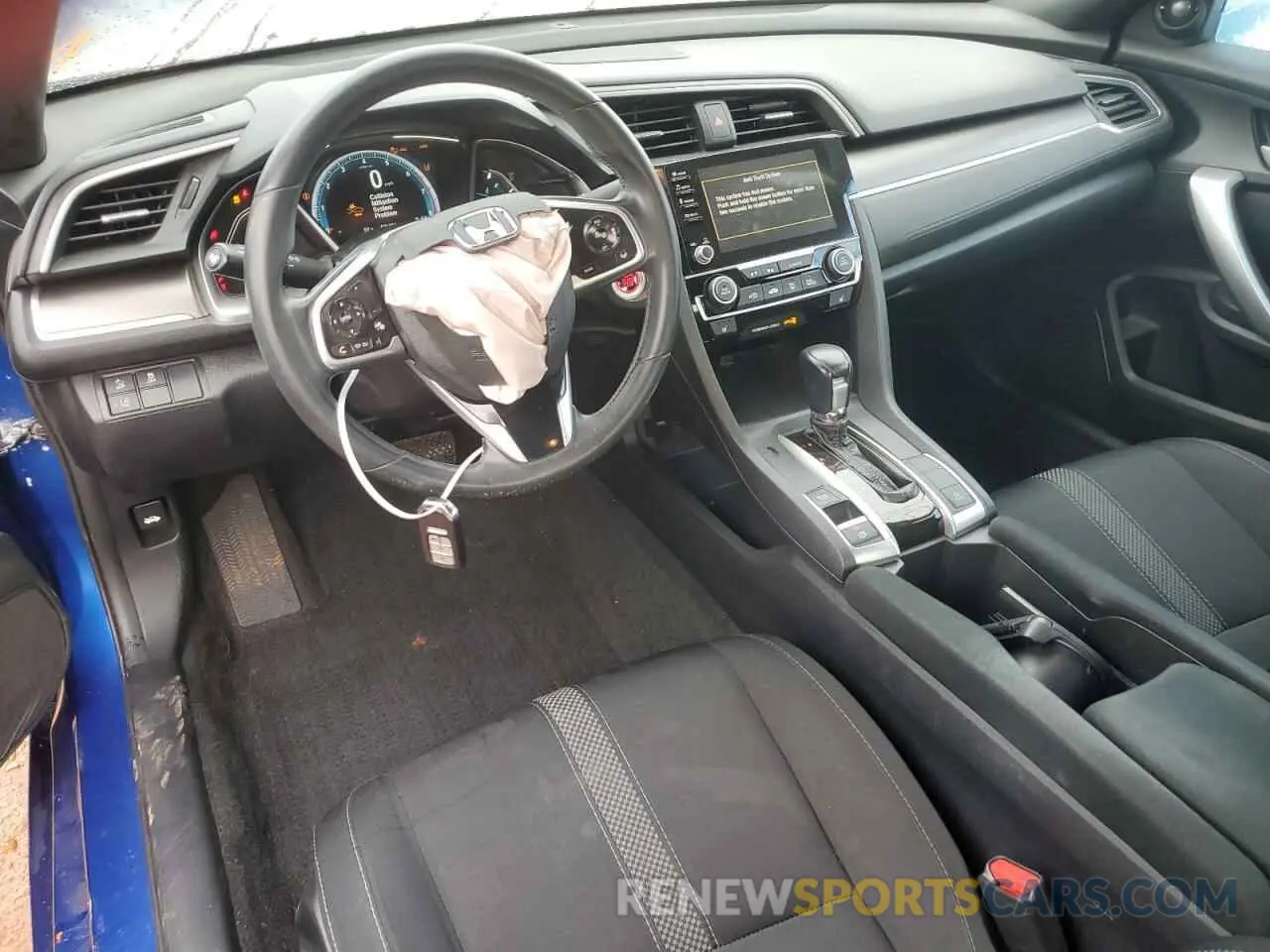 8 fotografías del automóvil dañado 2HGFC3B35KH357510 HONDA CIVIC 2019