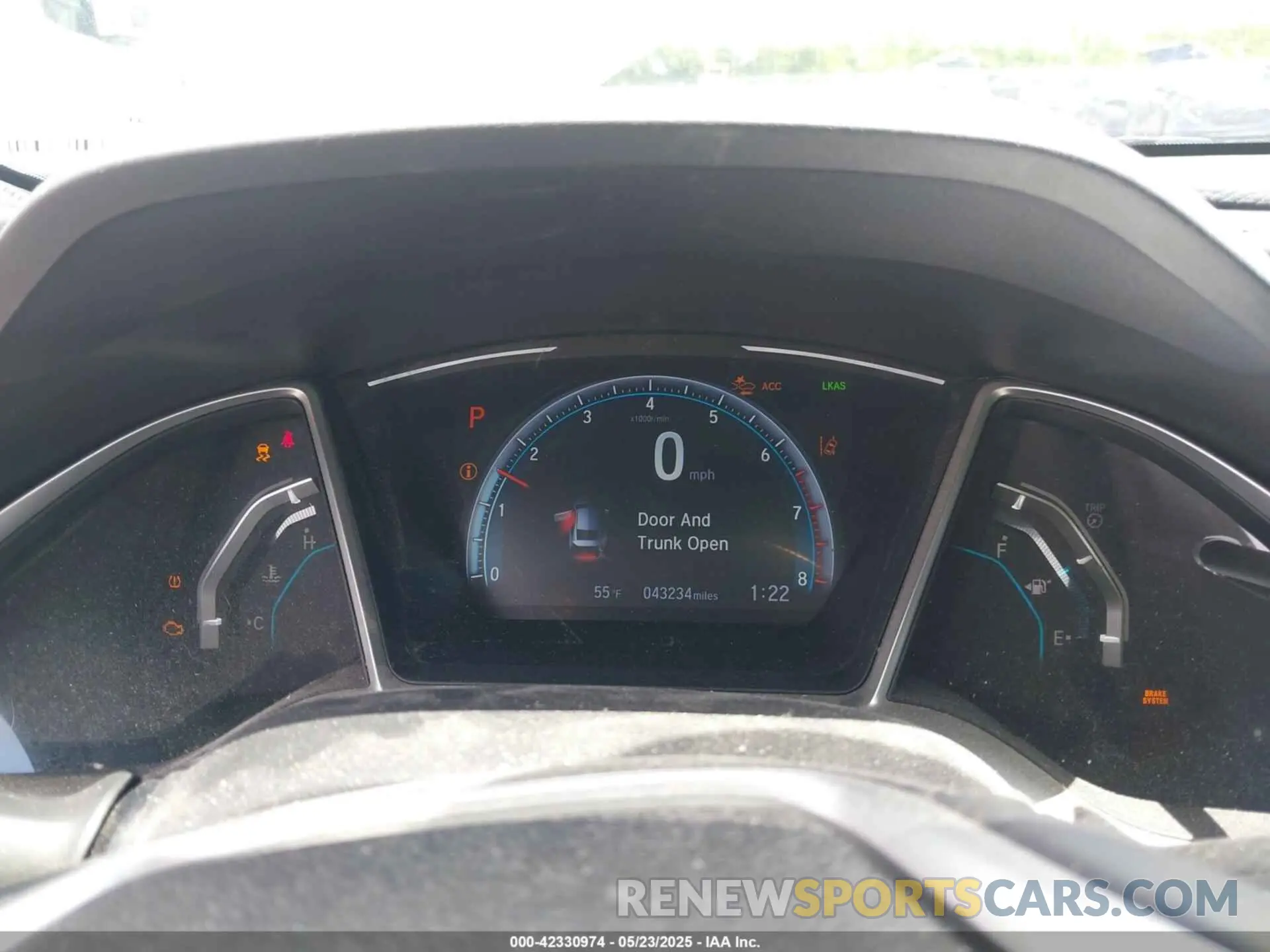 16 fotografías del automóvil dañado 2HGFC3B37KH351207 HONDA CIVIC 2019