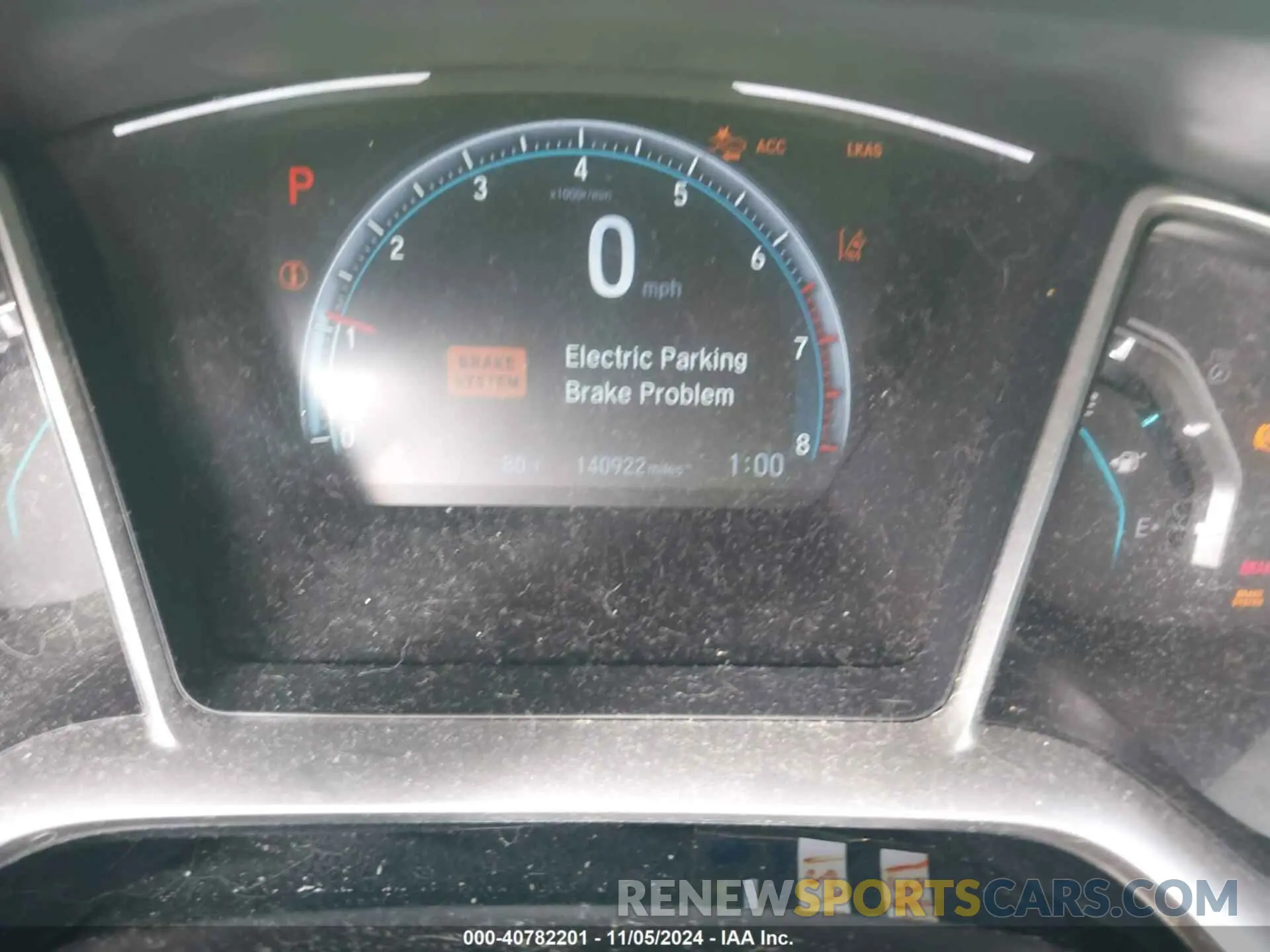 7 fotografías del automóvil dañado 2HGFC3B37KH355208 HONDA CIVIC 2019
