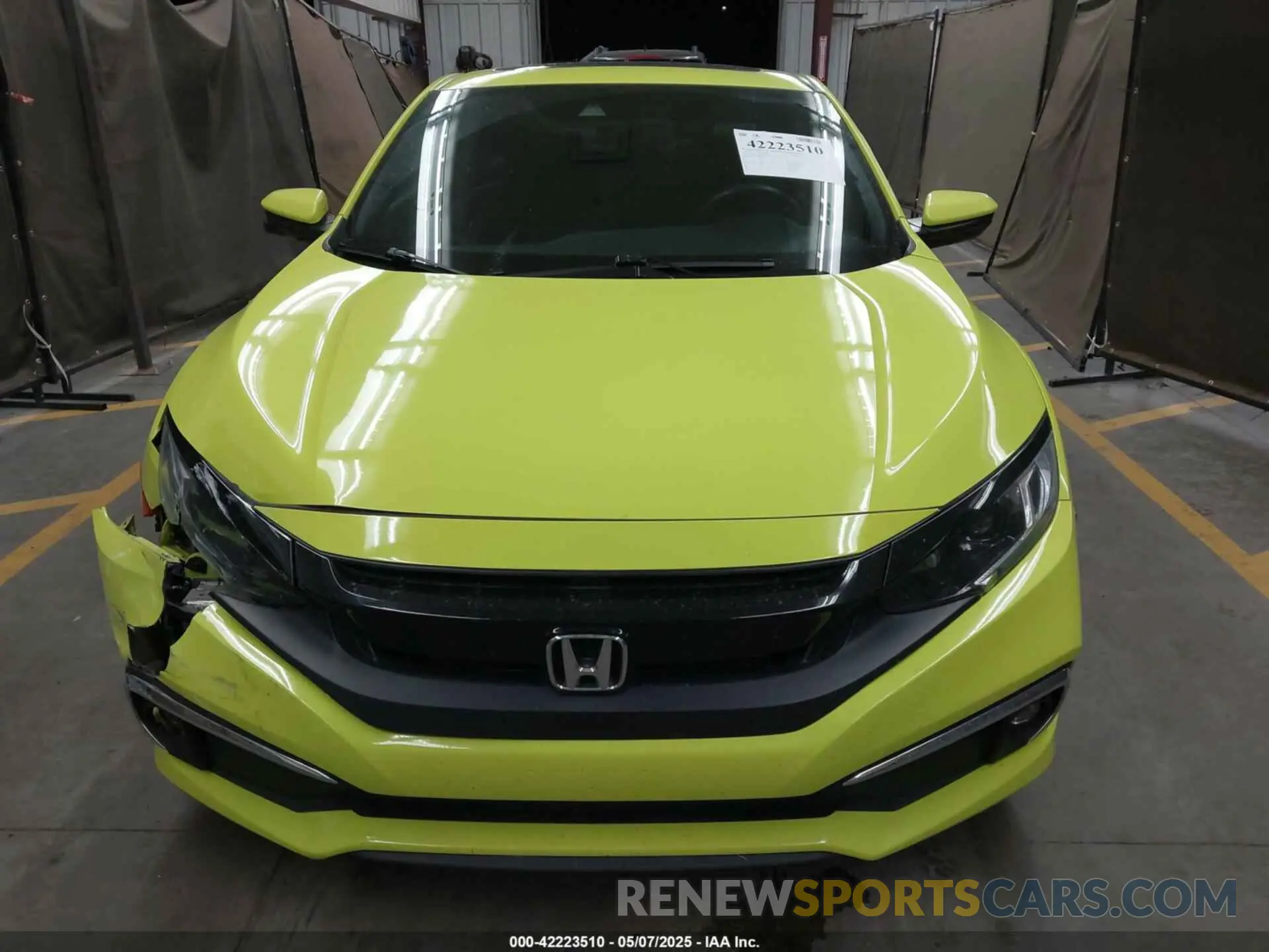 12 fotografías del automóvil dañado 2HGFC3B38KH352334 HONDA CIVIC 2019