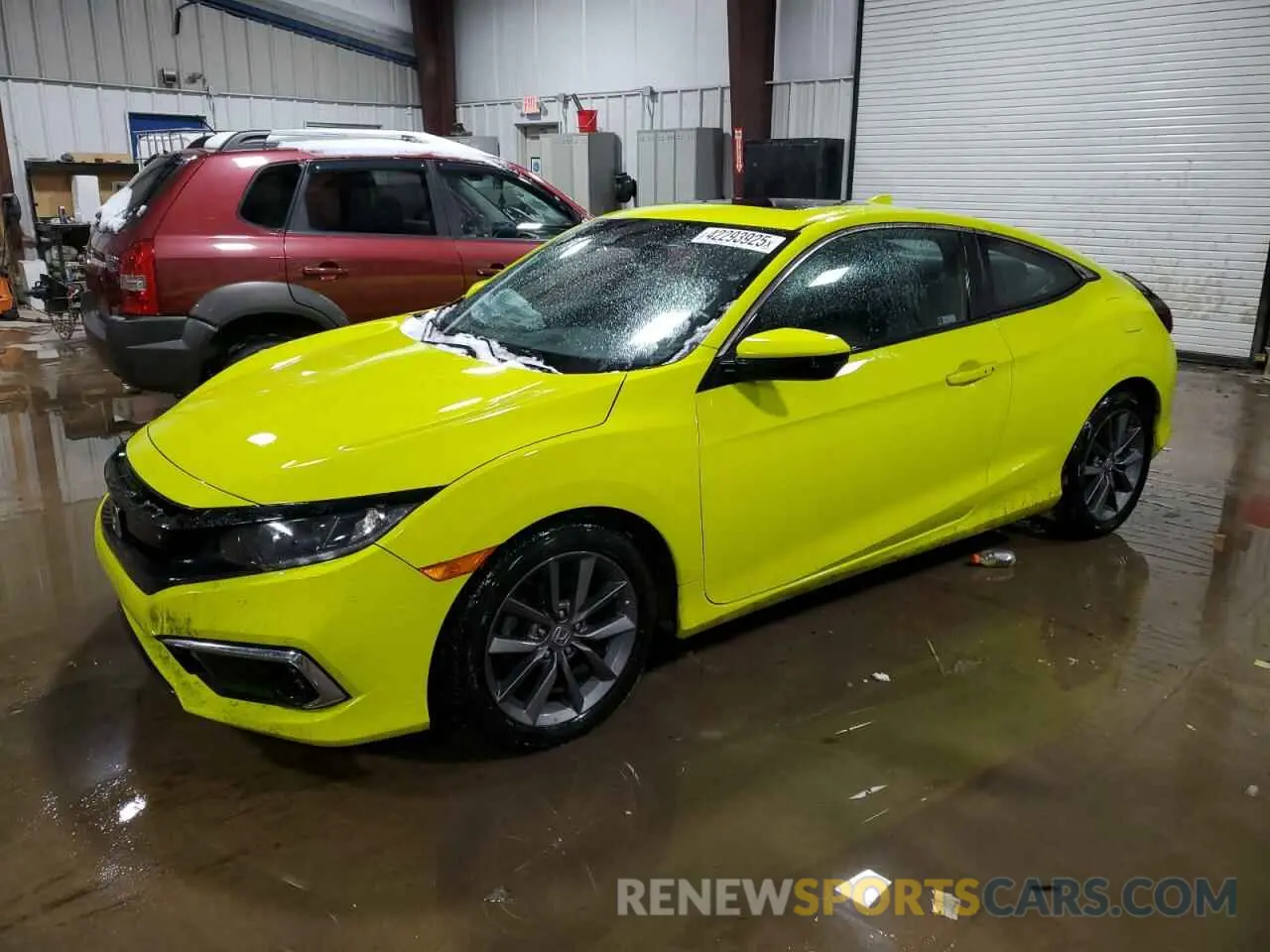 1 fotografías del automóvil dañado 2HGFC3B39KH352973 HONDA CIVIC 2019