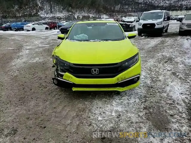 13 fotografías del automóvil dañado 2HGFC3B39KH352973 HONDA CIVIC 2019