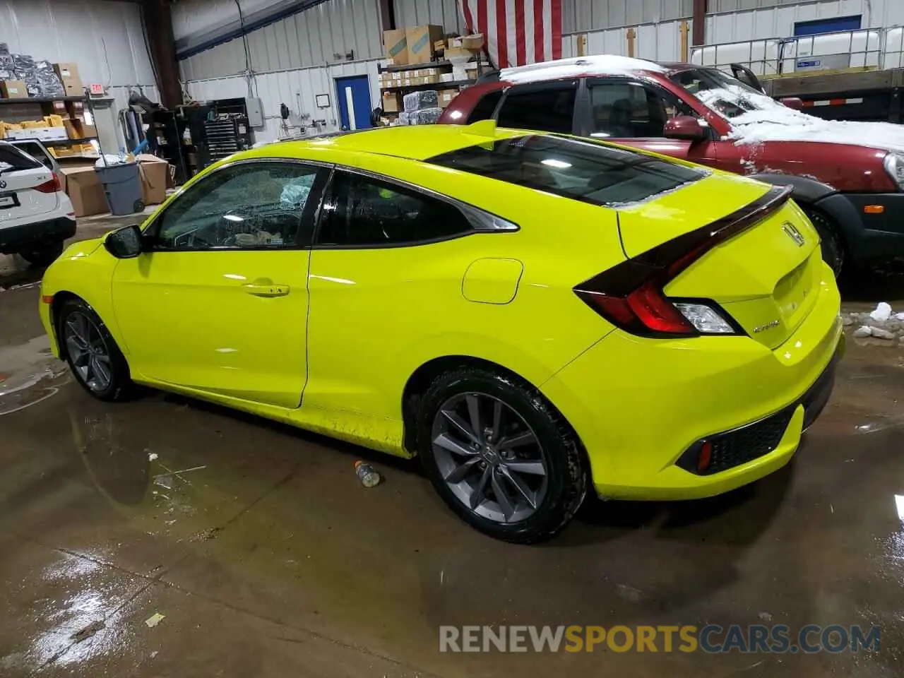 2 fotografías del automóvil dañado 2HGFC3B39KH352973 HONDA CIVIC 2019