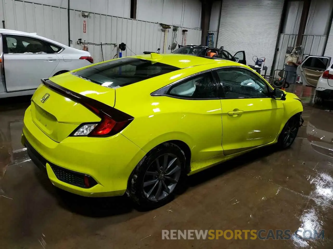 3 fotografías del automóvil dañado 2HGFC3B39KH352973 HONDA CIVIC 2019